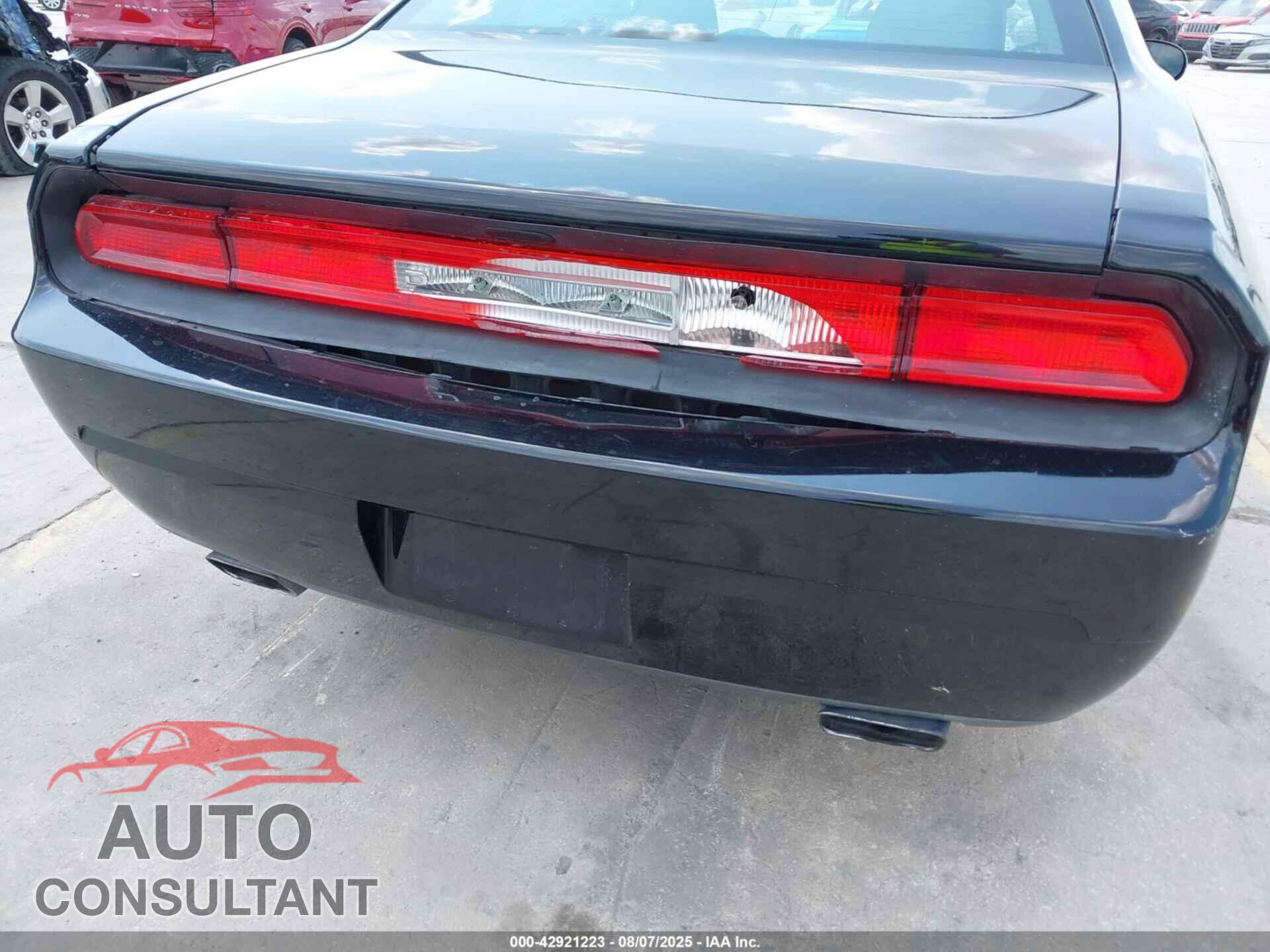 DODGE CHALLENGER 2012 - 2C3CDYAGXCH290926