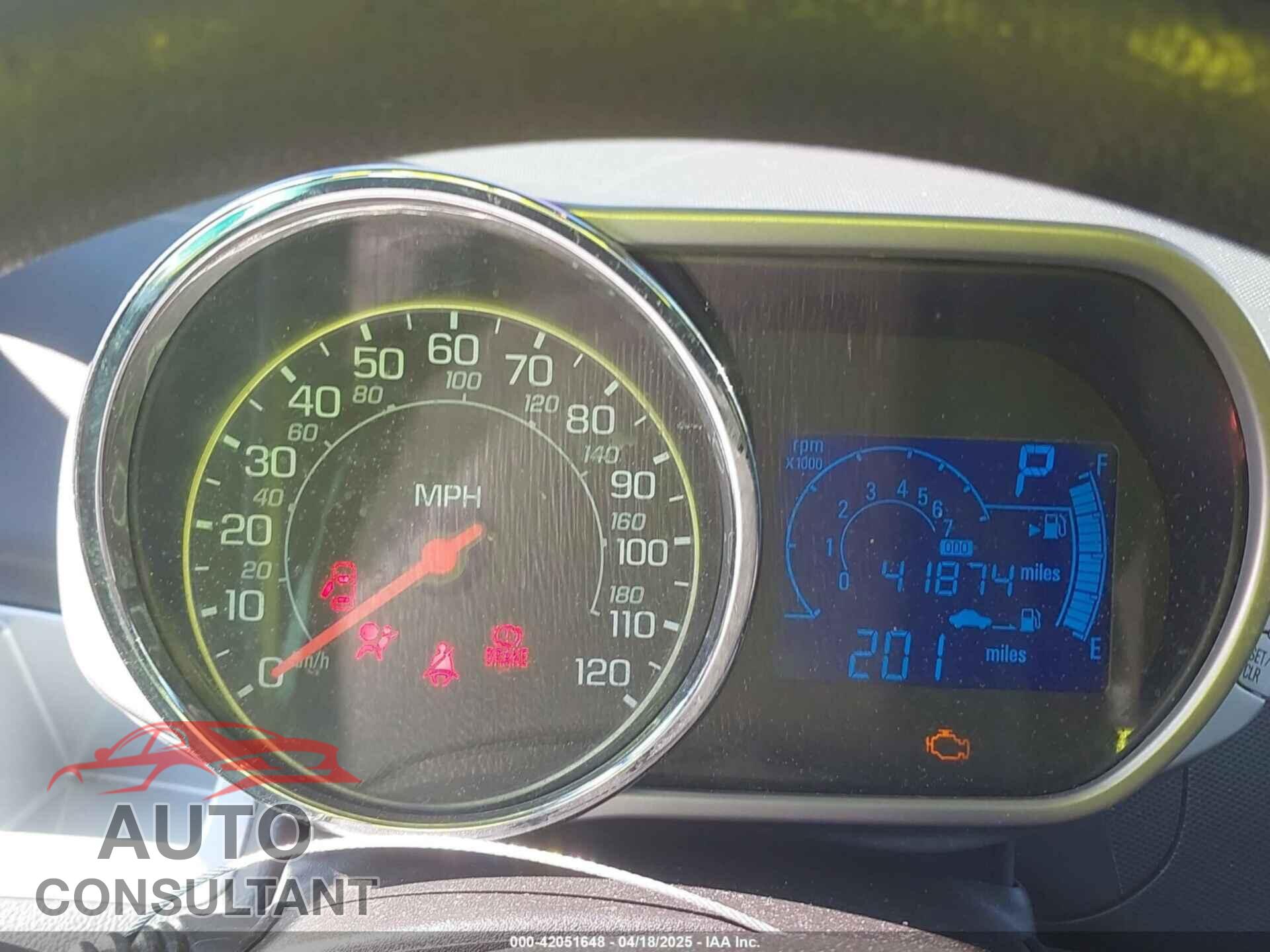 CHEVROLET SPARK 2013 - KL8CD6S94DC516892