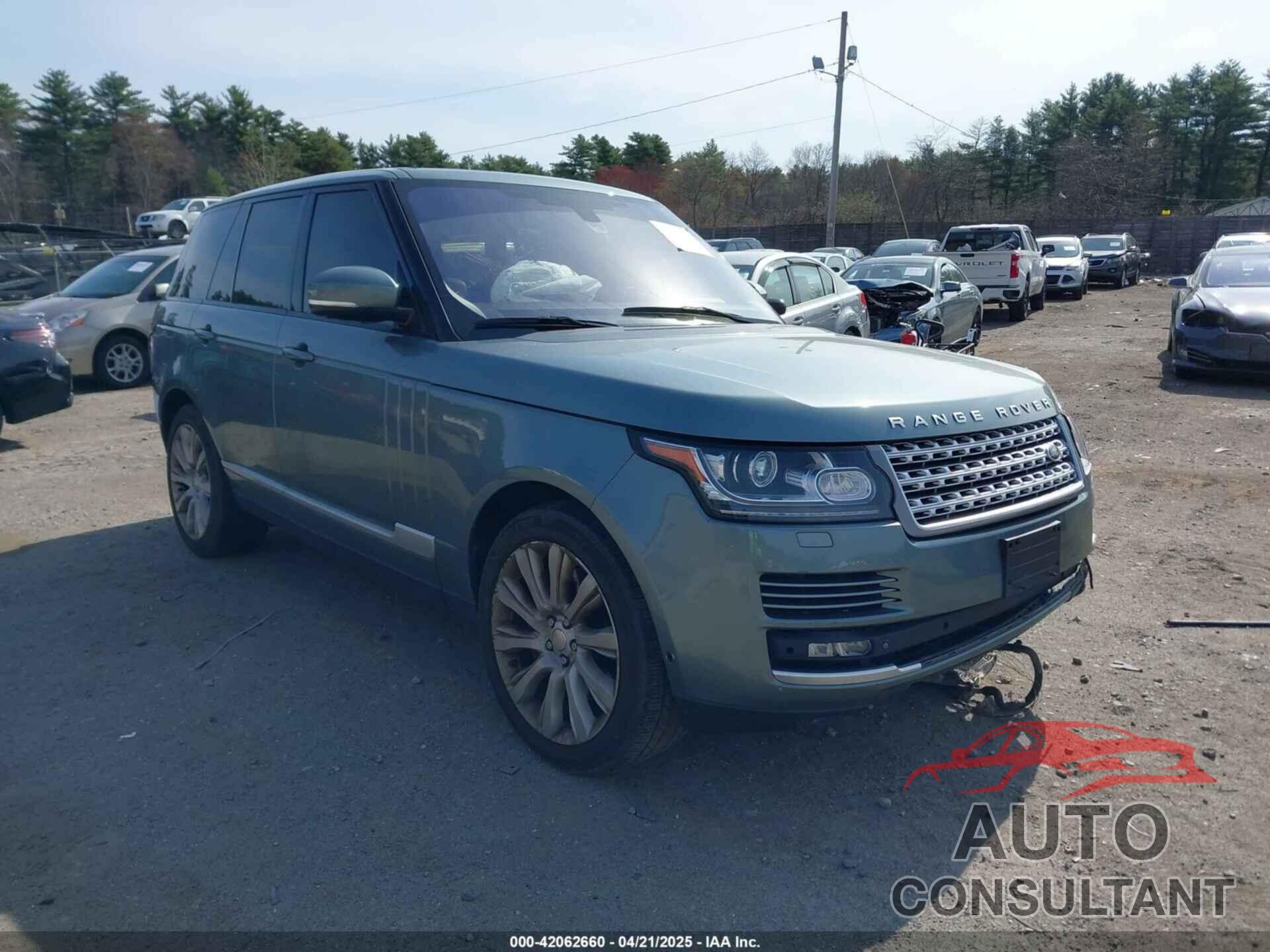 LAND ROVER RANGE ROVER 2014 - SALGS2TF9EA175927
