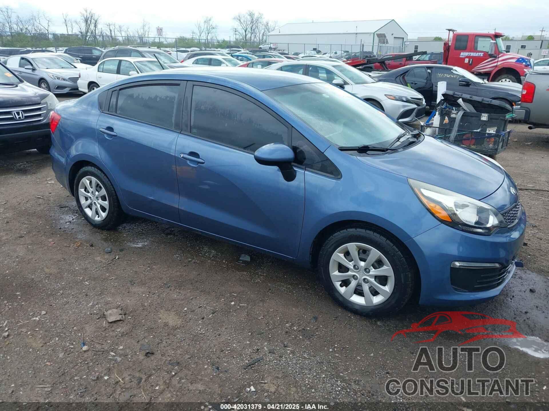 KIA RIO 2016 - KNADM4A36G6688130