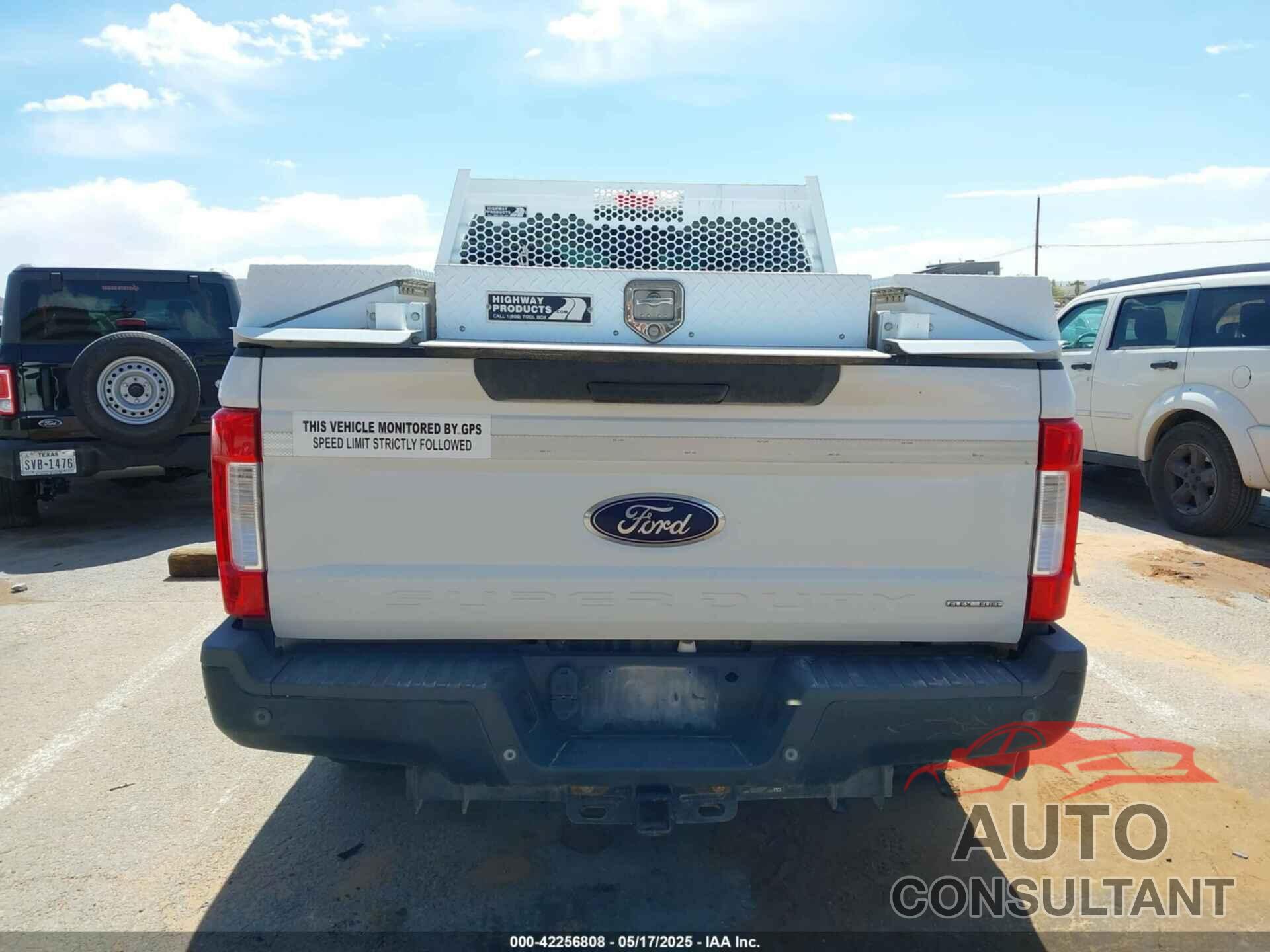 FORD F-250 2017 - 1FT7X2B62HEC15790