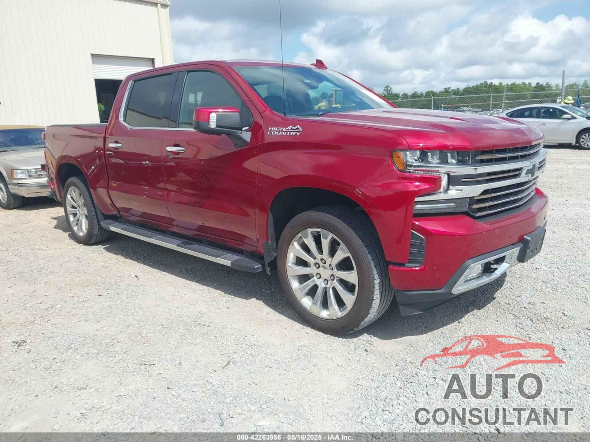 CHEVROLET SILVERADO 1500 2021 - 3GCUYHEL1MG143522