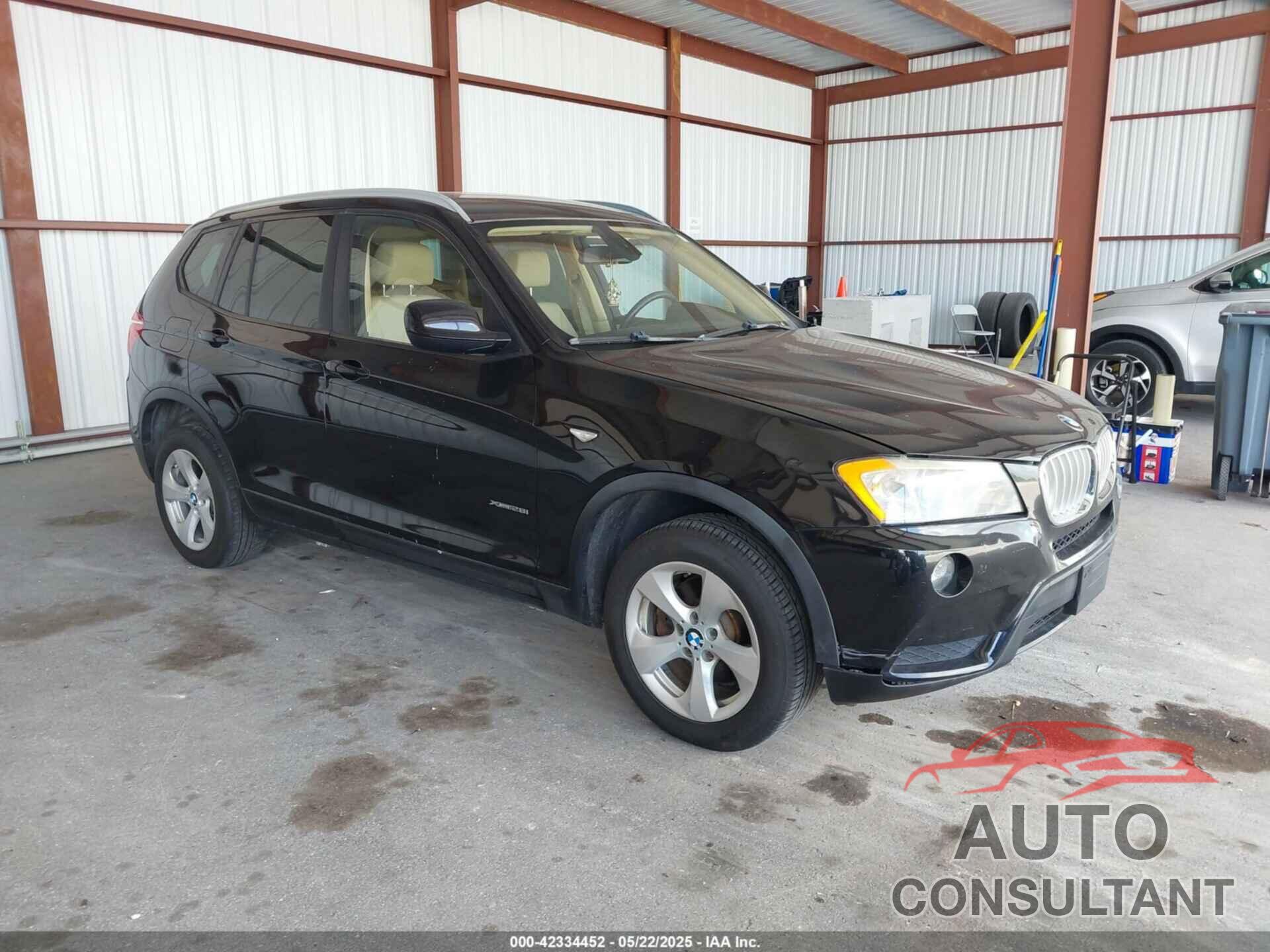 BMW X3 2012 - 5UXWX5C50CL717879