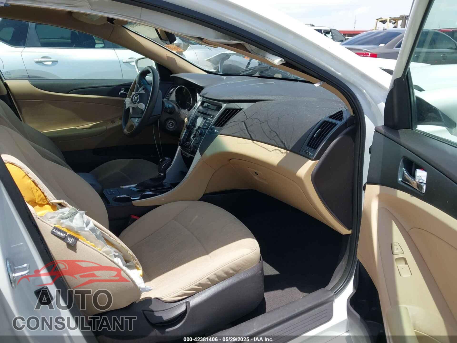 HYUNDAI SONATA 2013 - 5NPEB4AC1DH560215