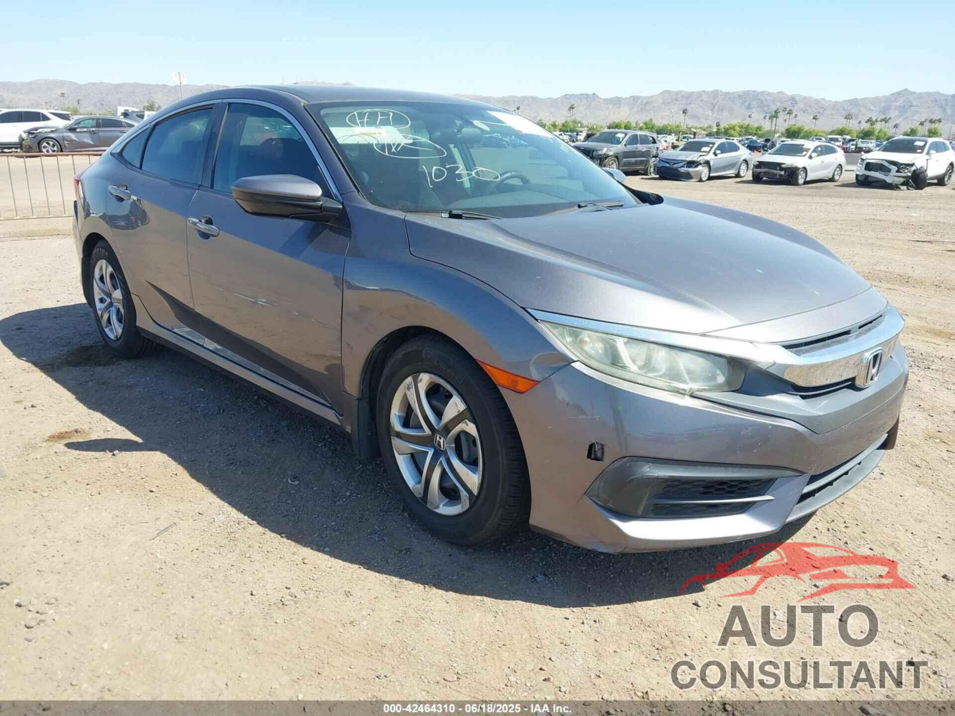 HONDA CIVIC 2016 - 19XFC2F51GE014880