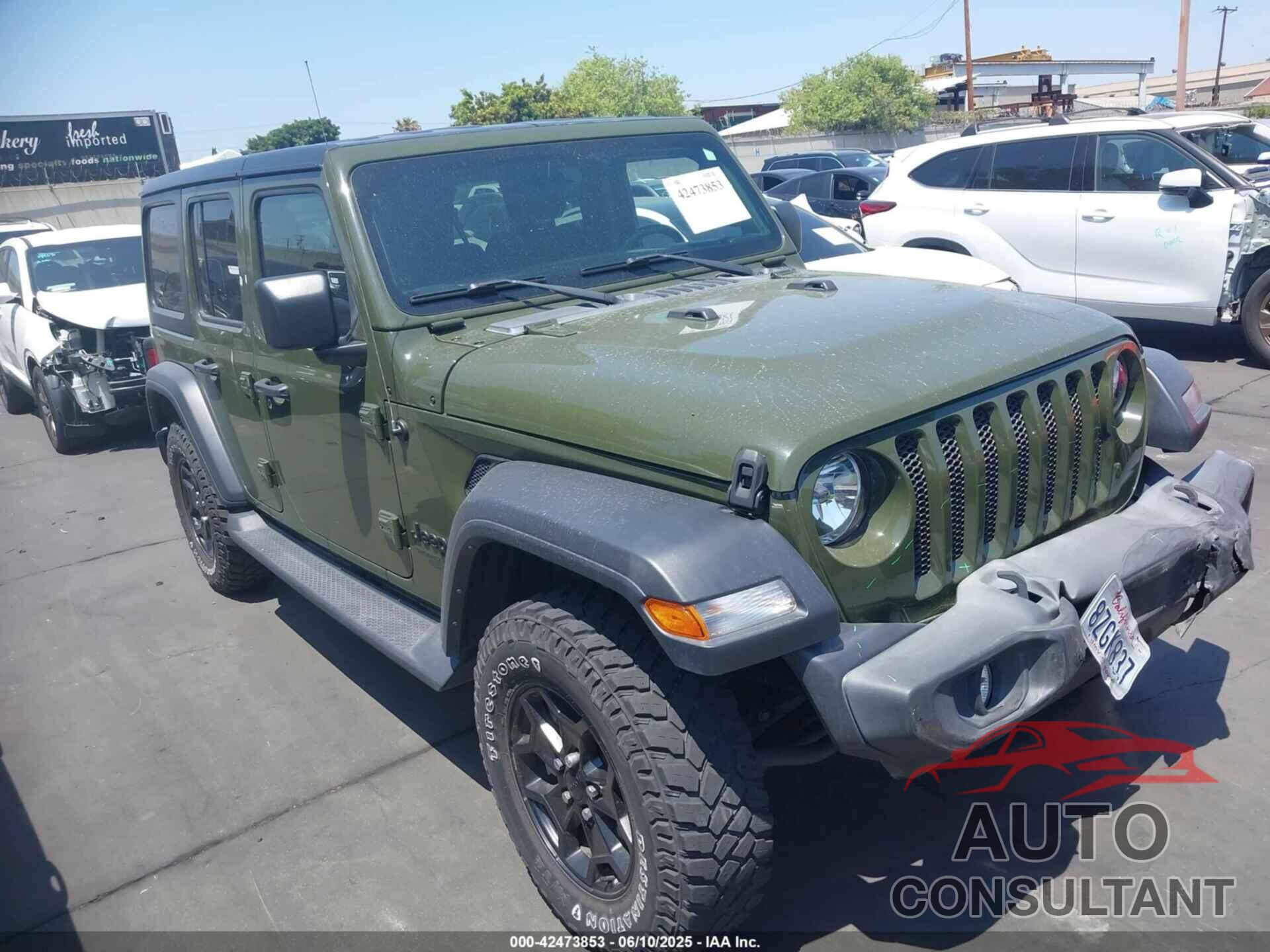 JEEP WRANGLER UNLIMITED 2021 - 1C4HJXDG7MW856138
