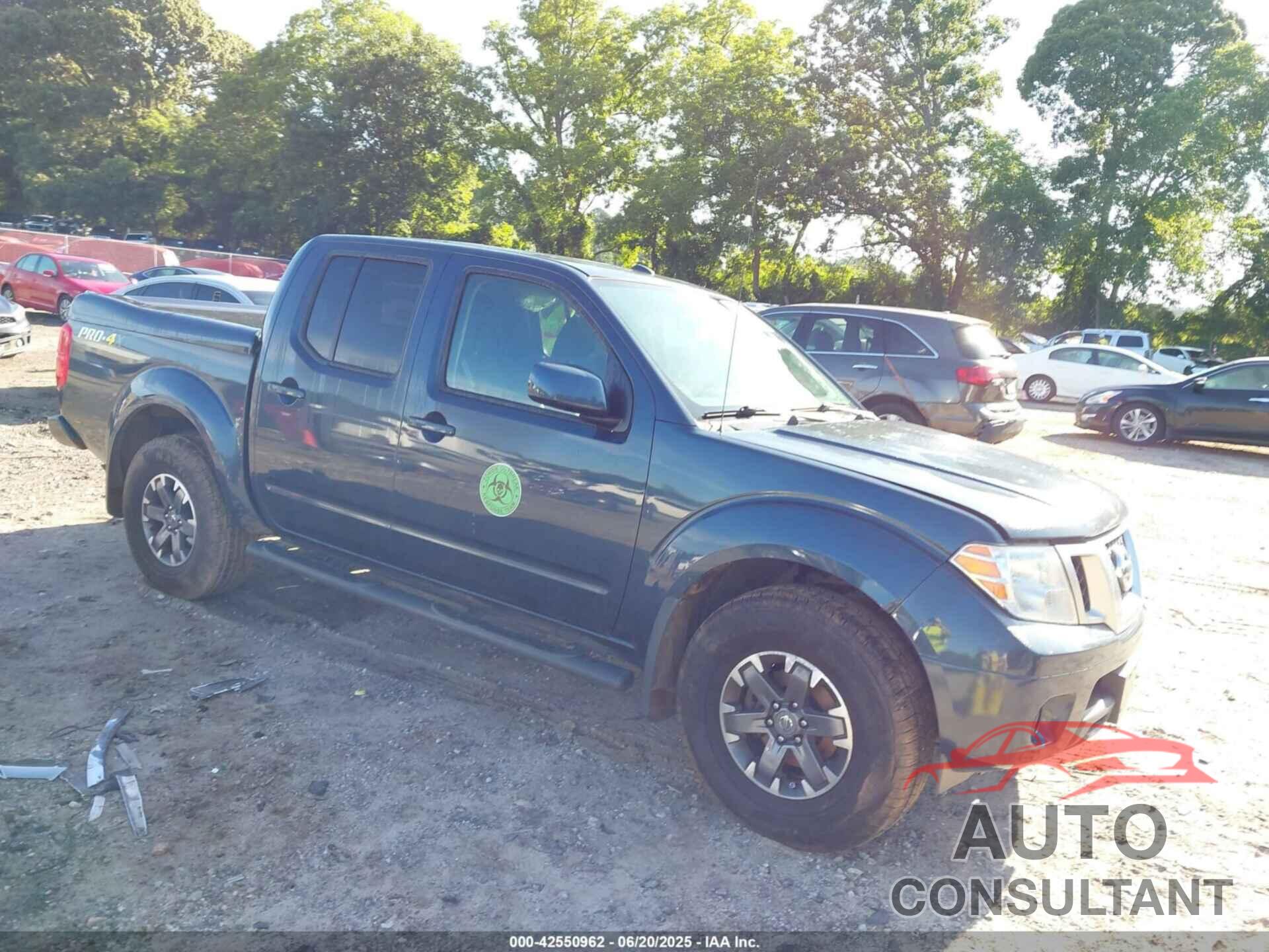 NISSAN FRONTIER 2016 - 1N6AD0EV3GN783158