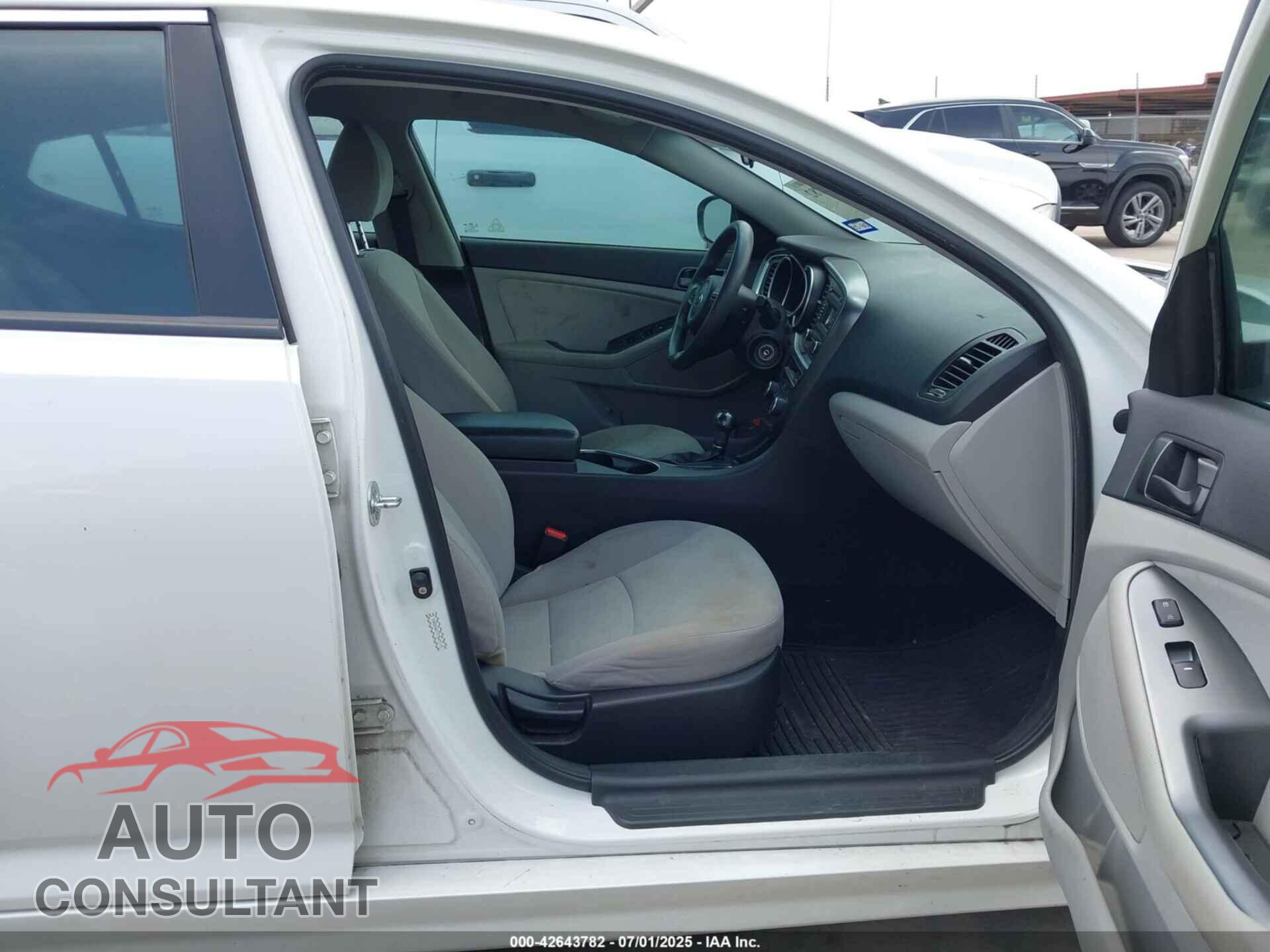 KIA OPTIMA 2015 - KNAGM4A77F5645145
