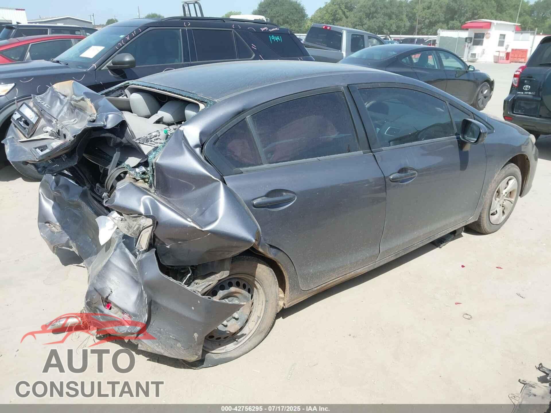 HONDA CIVIC 2014 - 2HGFB2F58EH524505
