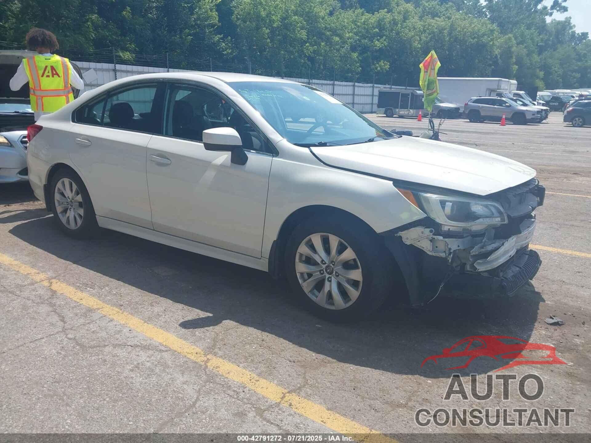 SUBARU LEGACY 2016 - 4S3BNBC69G3018687