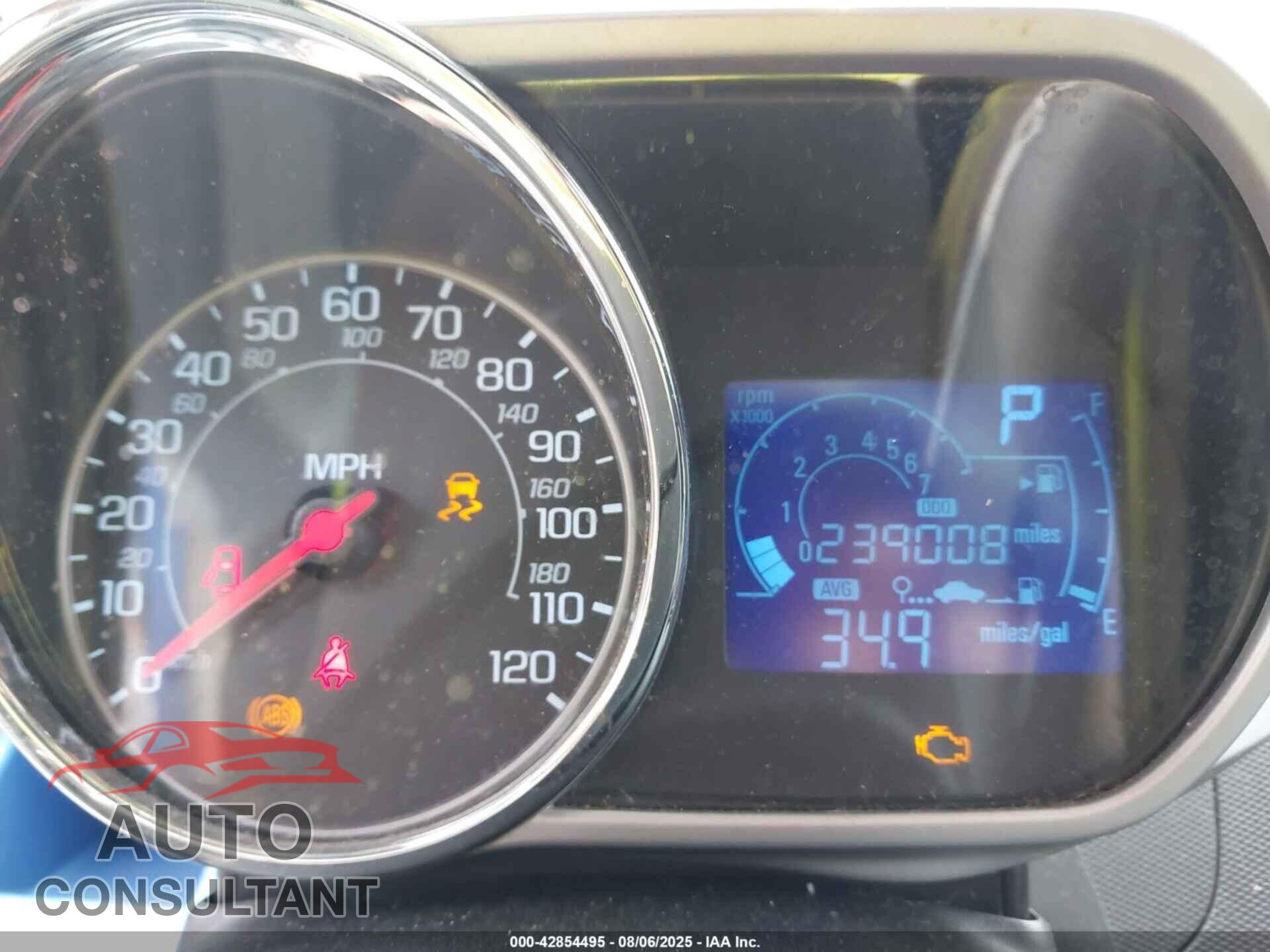 CHEVROLET SPARK 2014 - KL8CB6S94EC564125