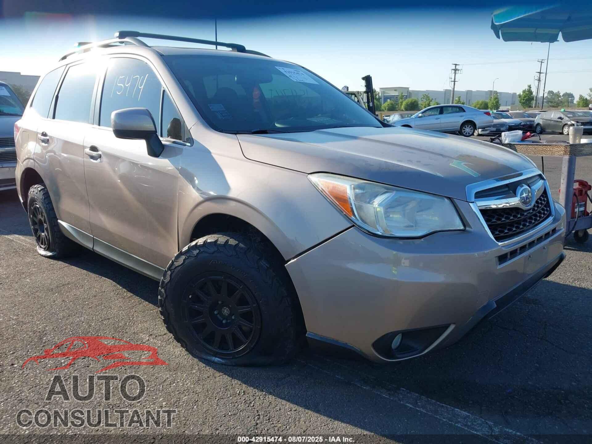 SUBARU FORESTER 2015 - JF2SJARC5FH493940