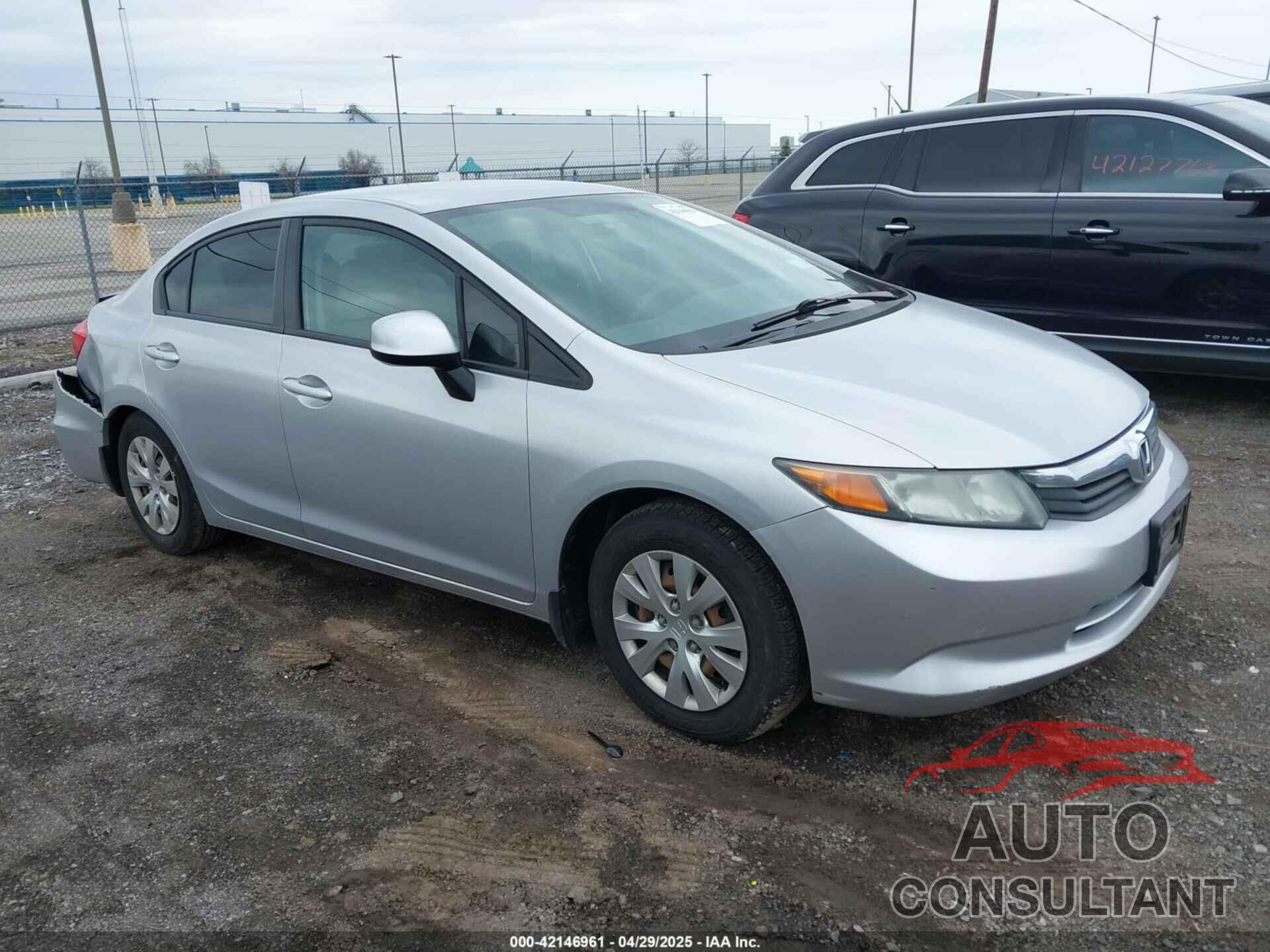 HONDA CIVIC 2012 - 2HGFB2F58CH333129