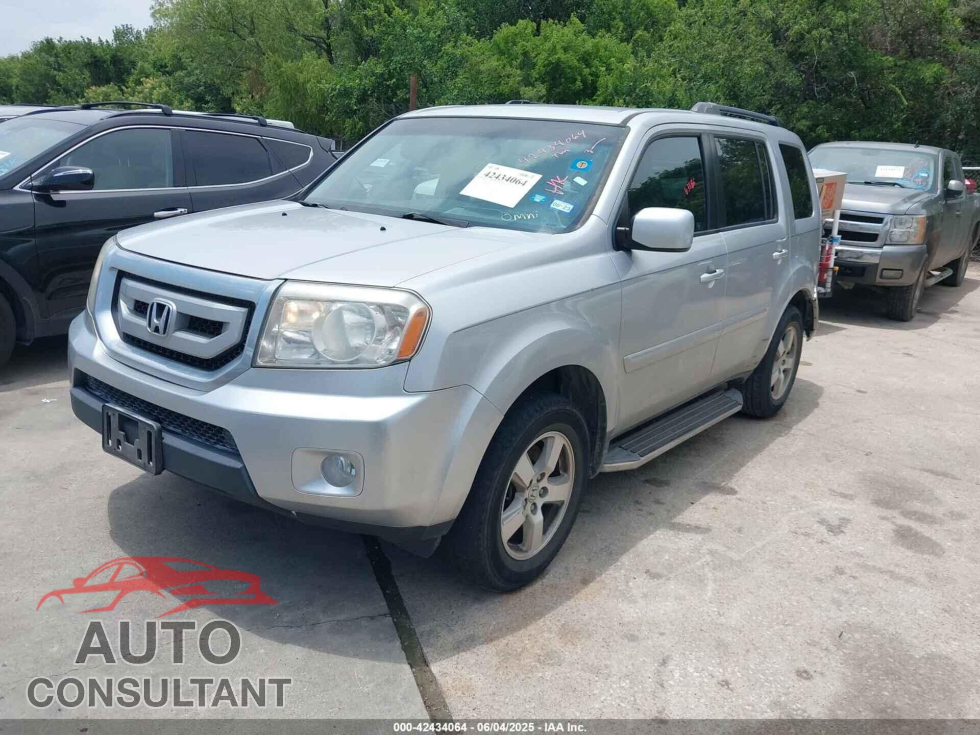 HONDA PILOT 2011 - 5FNYF3H42BB037548