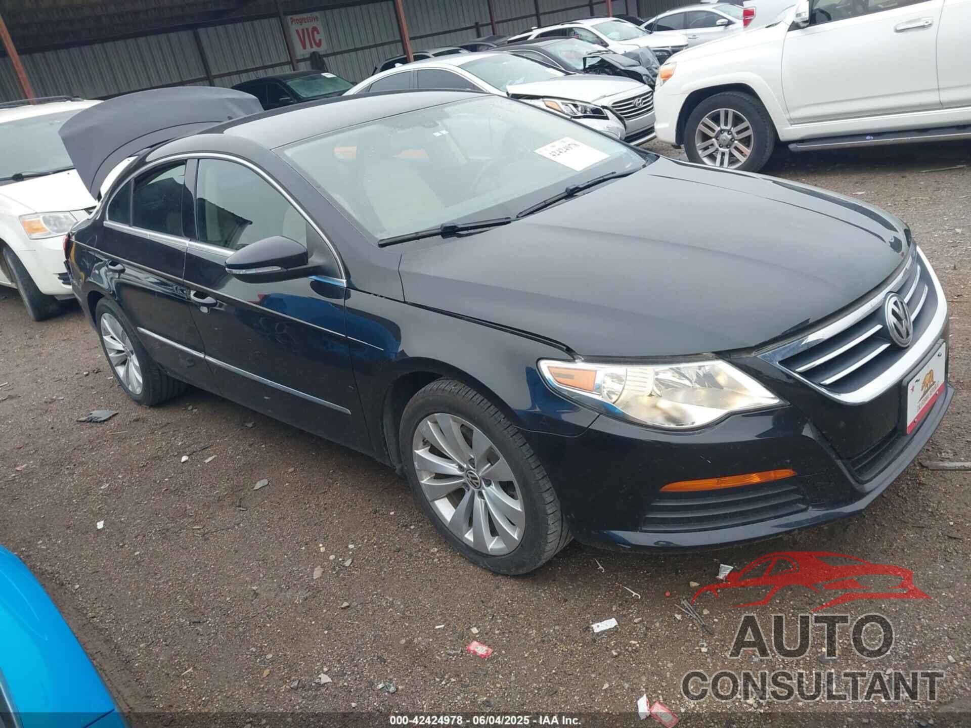 VOLKSWAGEN CC 2012 - WVWMN7AN5CE535029