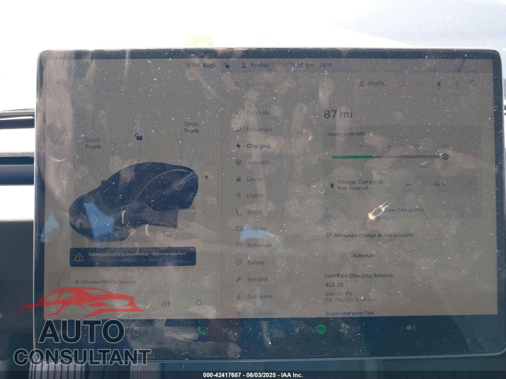 TESLA MODEL 3 2024 - 5YJ3E1EB0RF766260