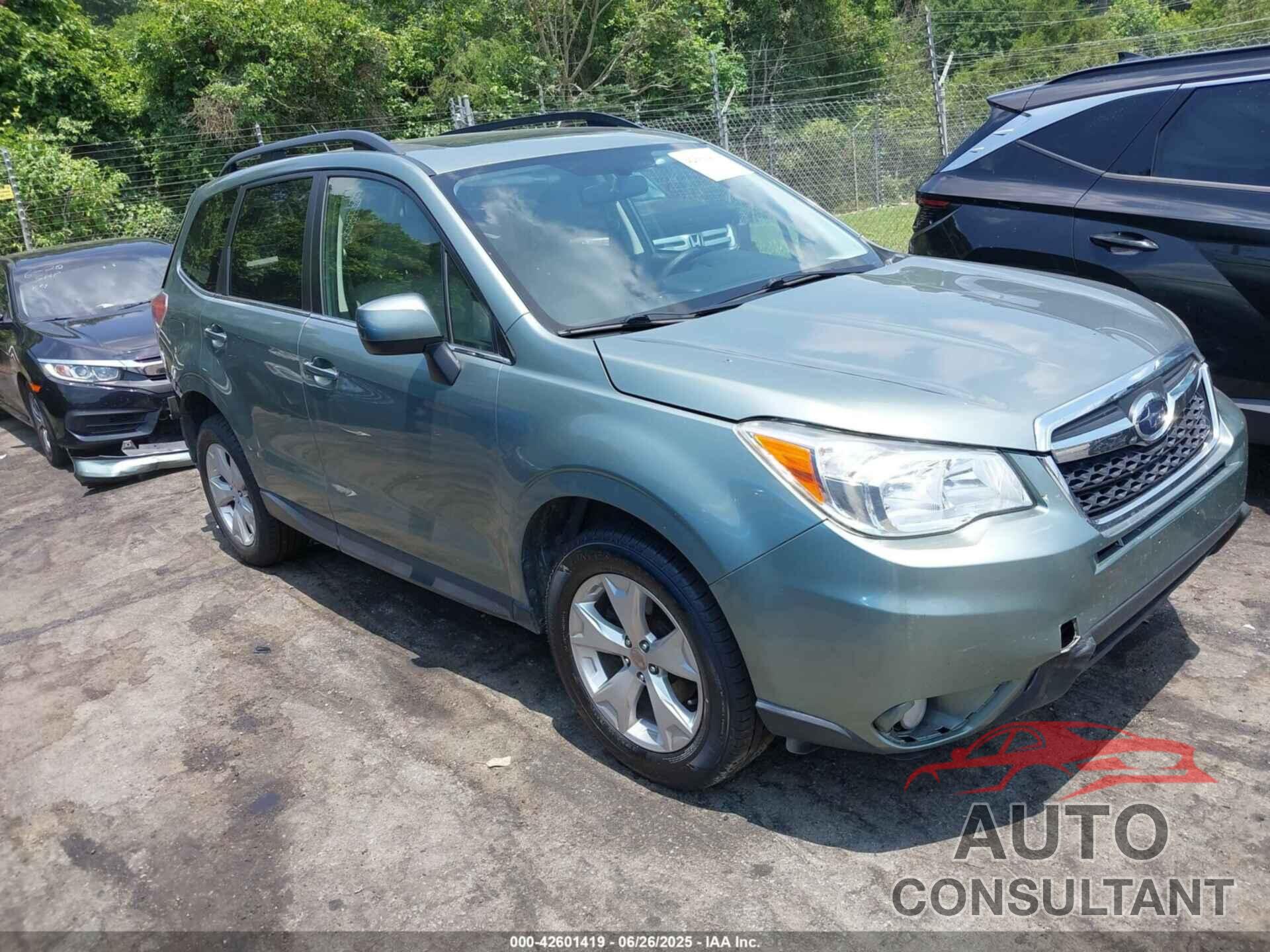 SUBARU FORESTER 2015 - JF2SJAKC9FH422170