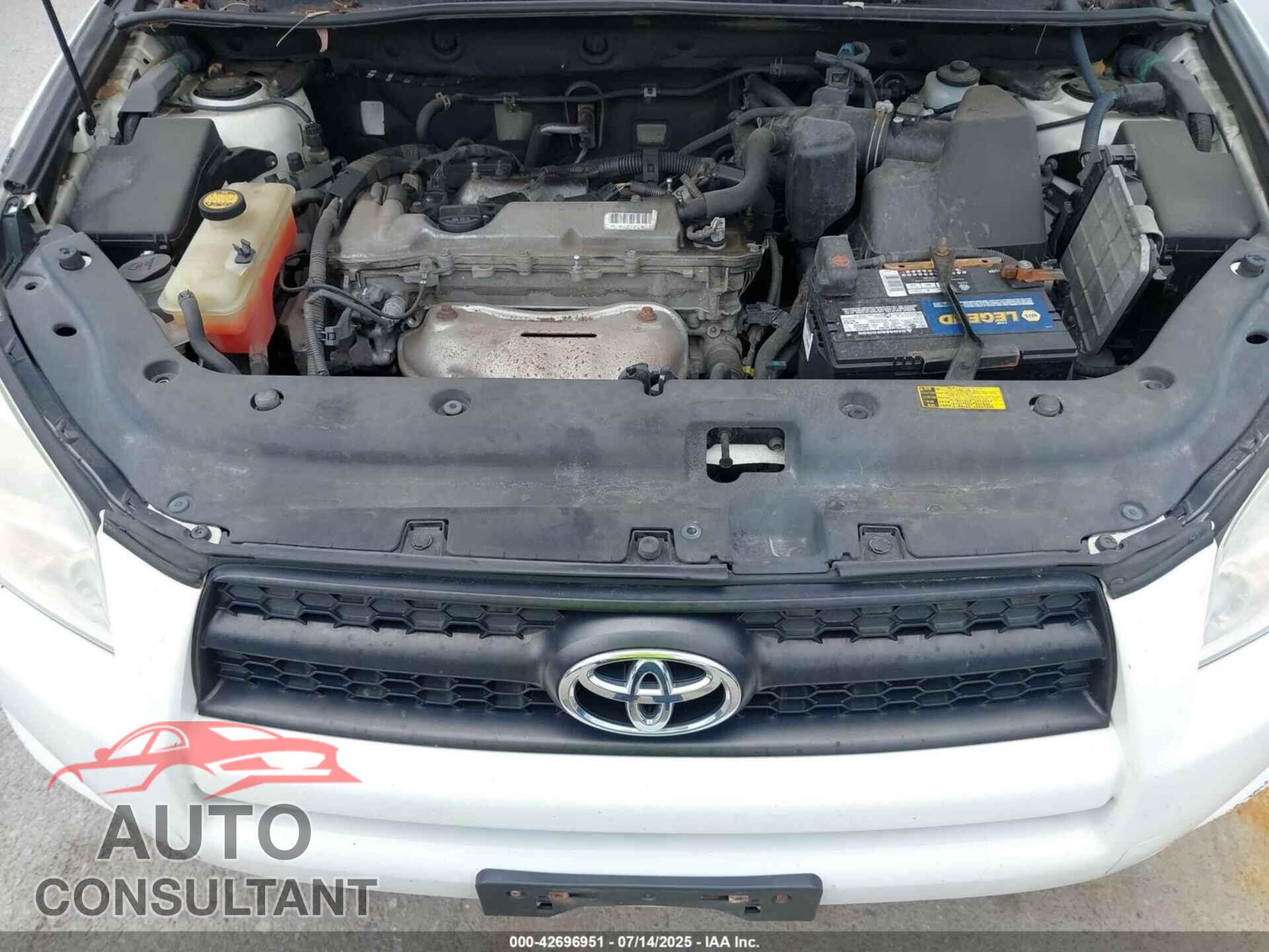 TOYOTA RAV4 2012 - 2T3BF4DV2CW191117