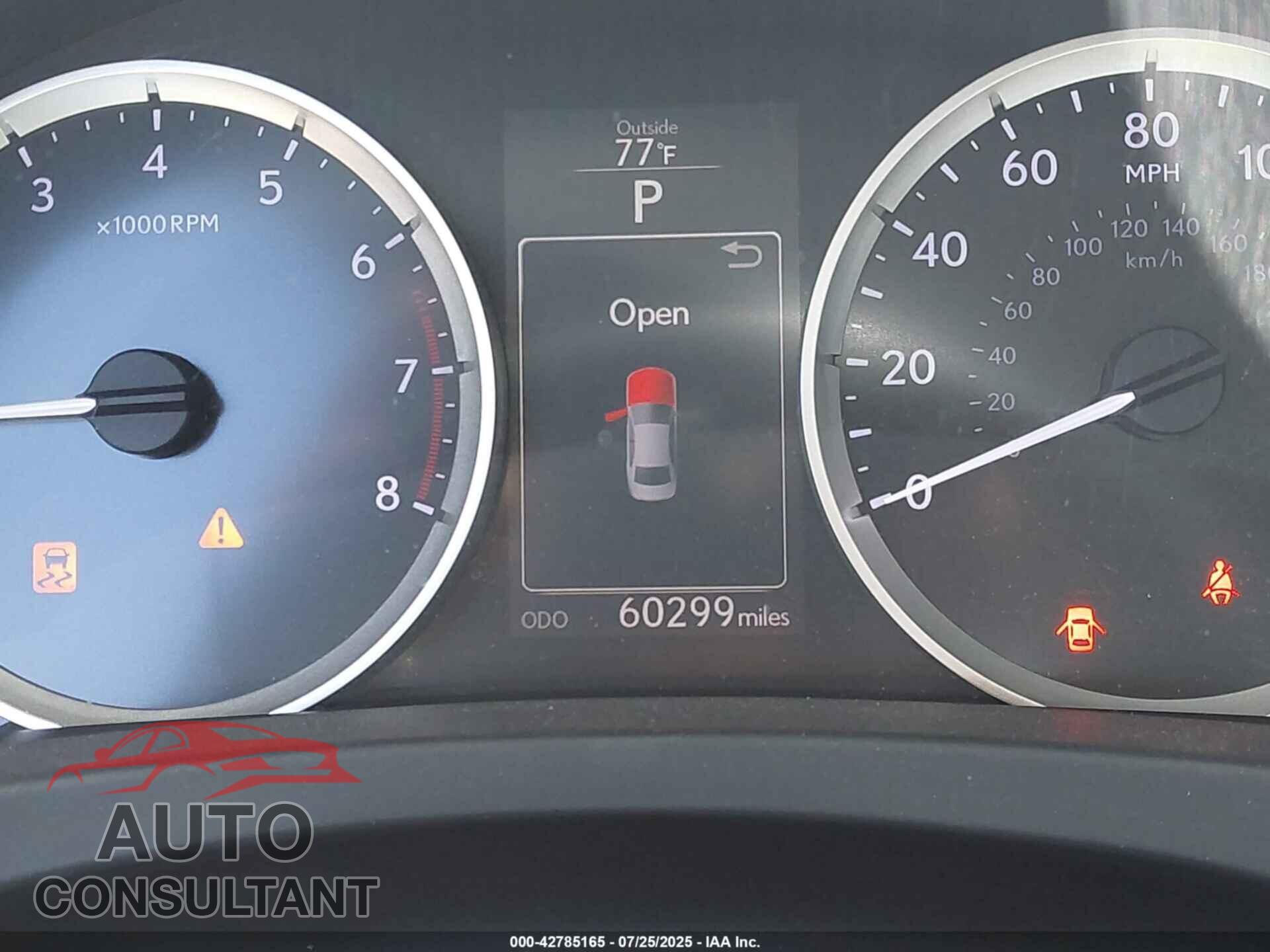 LEXUS IS 350 2014 - JTHBE1D20E5006840