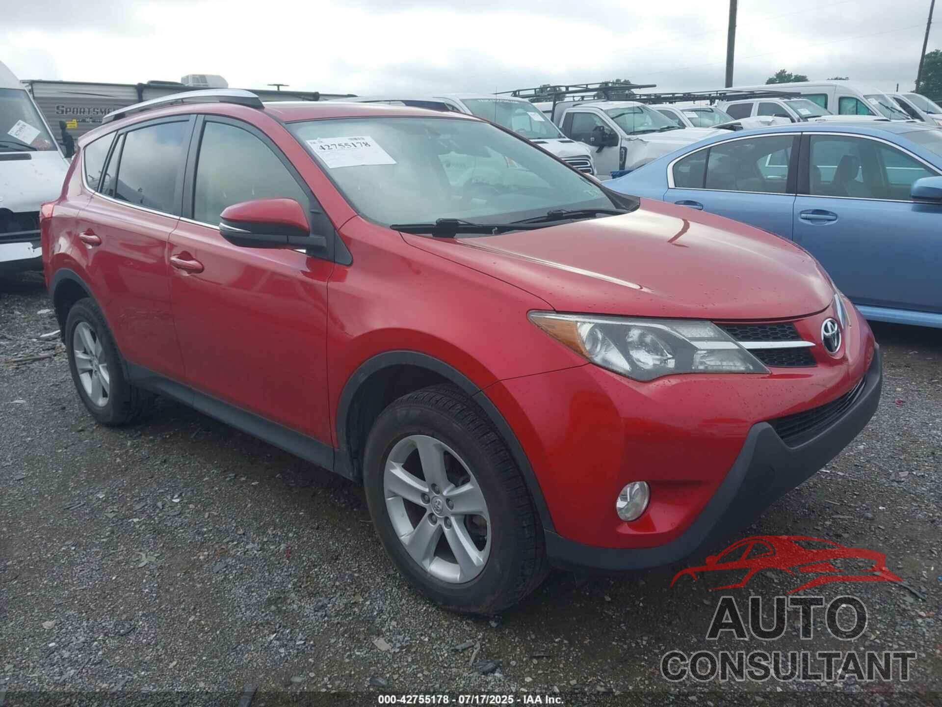 TOYOTA RAV4 2013 - JTMRFREV5D5001068