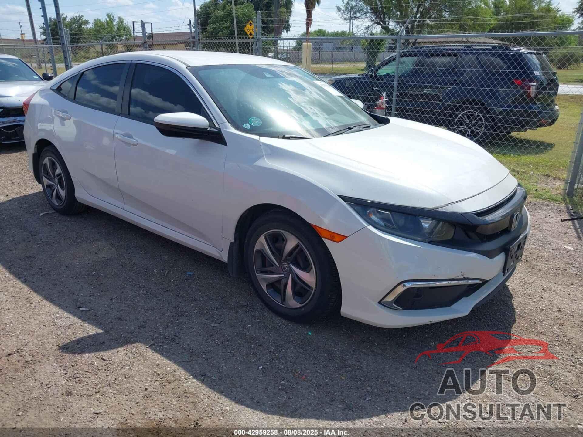 HONDA CIVIC 2021 - 2HGFC2F62MH542437