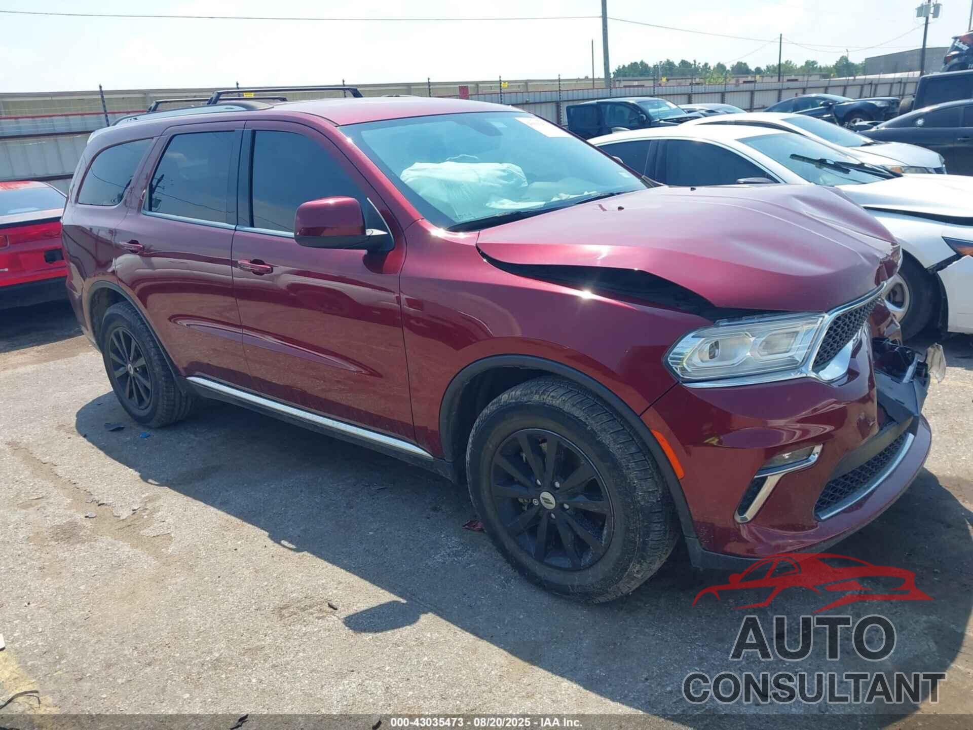 DODGE DURANGO 2021 - 1C4RDHAG9MC878357