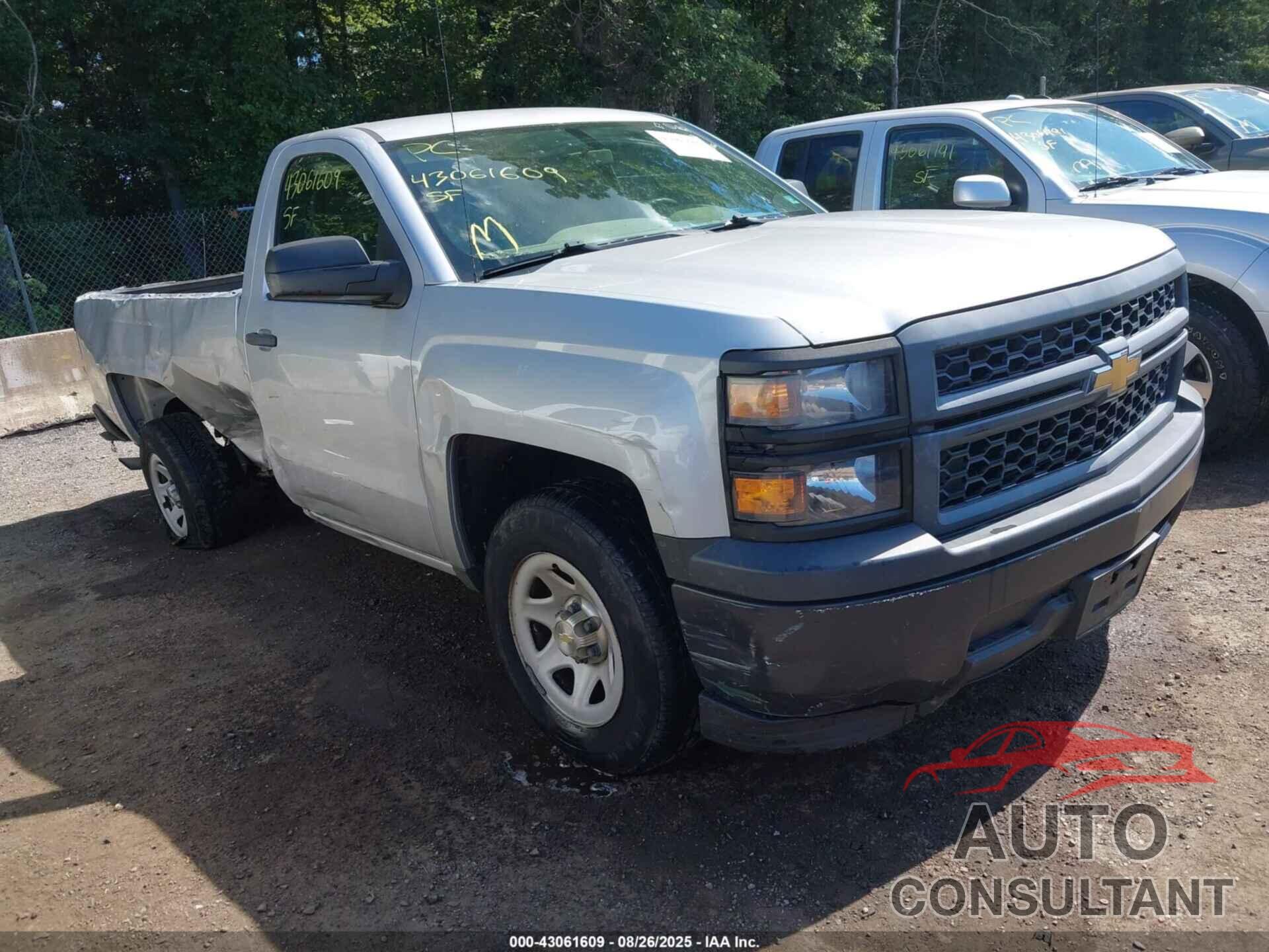 CHEVROLET SILVERADO 1500 2015 - 1GCNCPEH6FZ246866