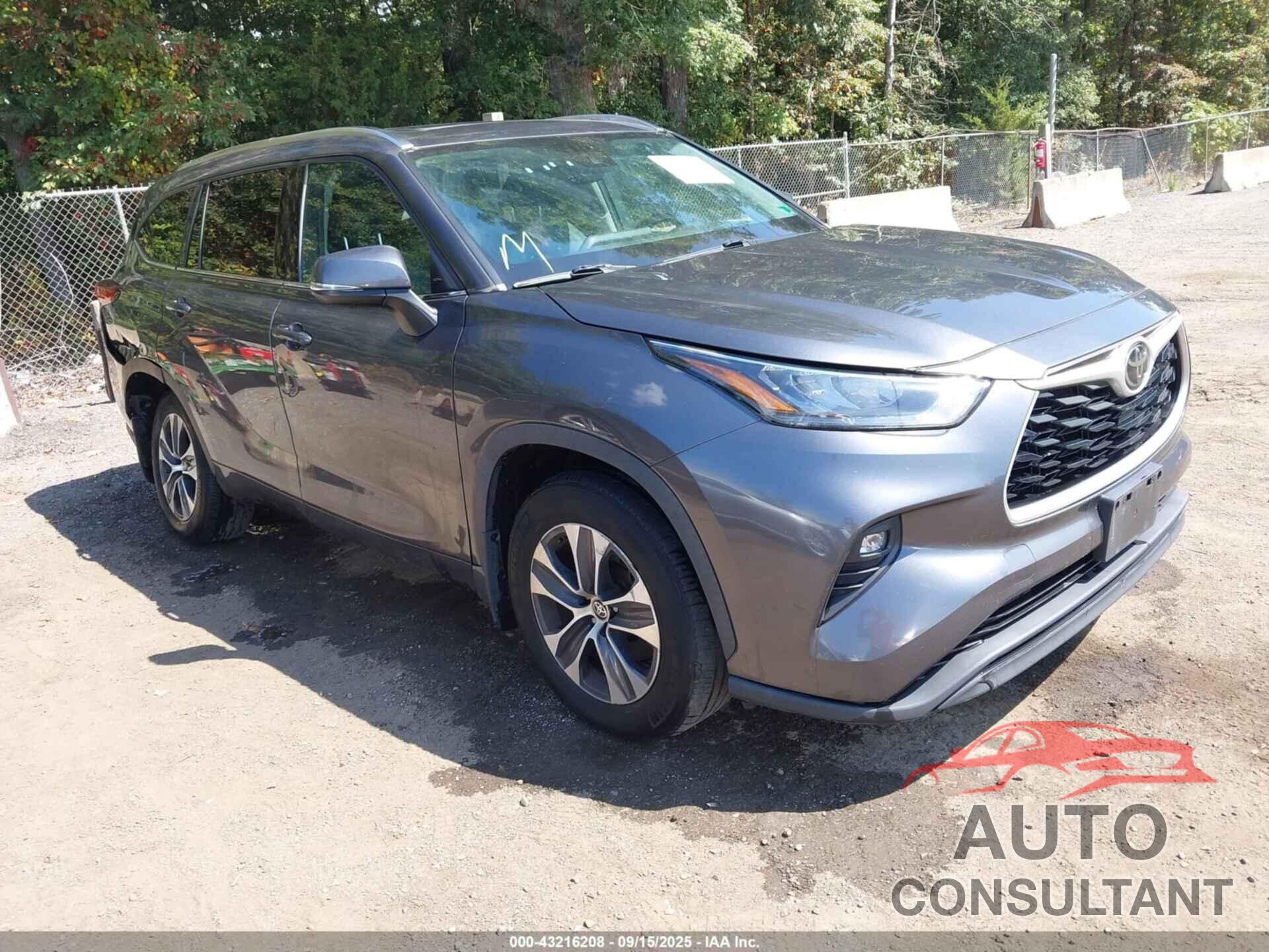 TOYOTA HIGHLANDER 2020 - 5TDHZRBH2LS021448
