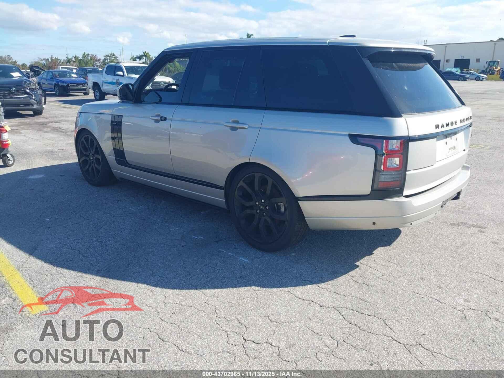 LAND ROVER RANGE ROVER 2014 - SALGS2WF1EA156249