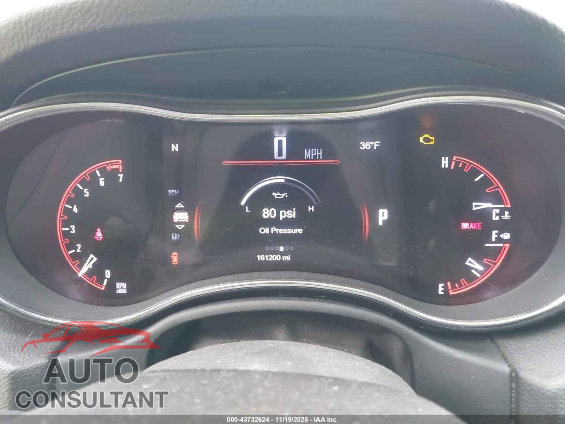 DODGE DURANGO 2014 - 1C4RDJAG1EC591460