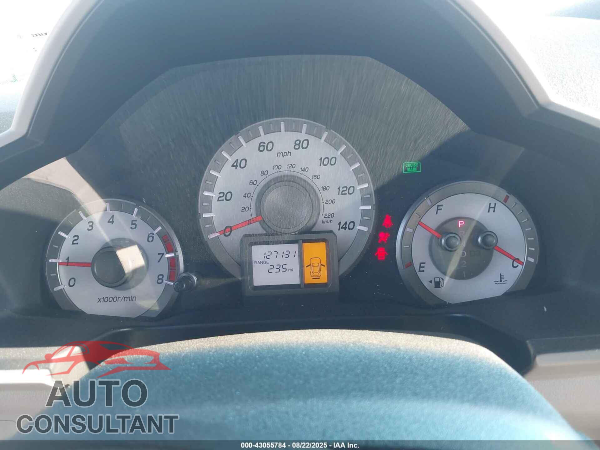 HONDA PILOT 2013 - 5FNYF3H21DB004963
