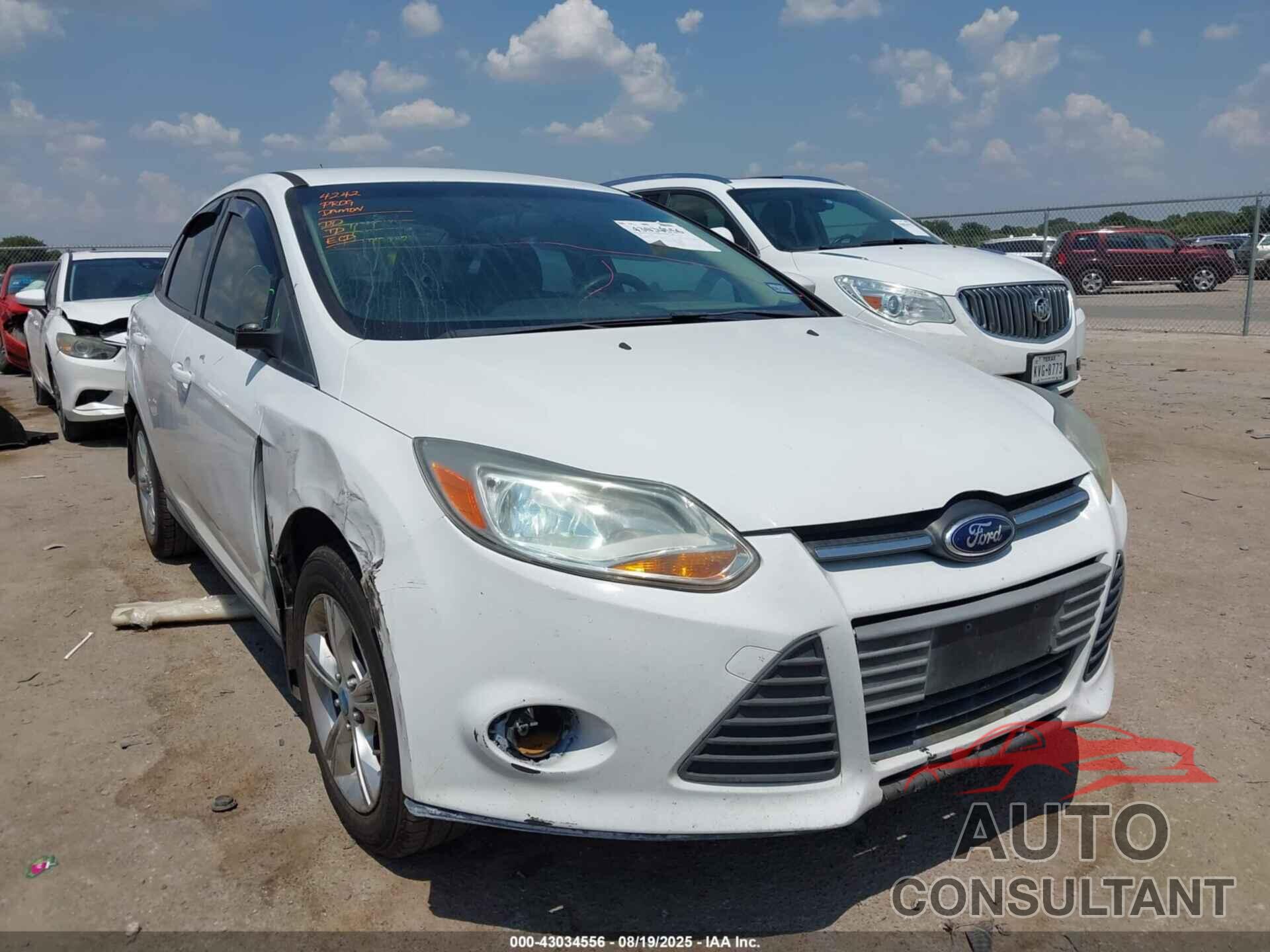 FORD FOCUS 2013 - 1FADP3F26DL119432