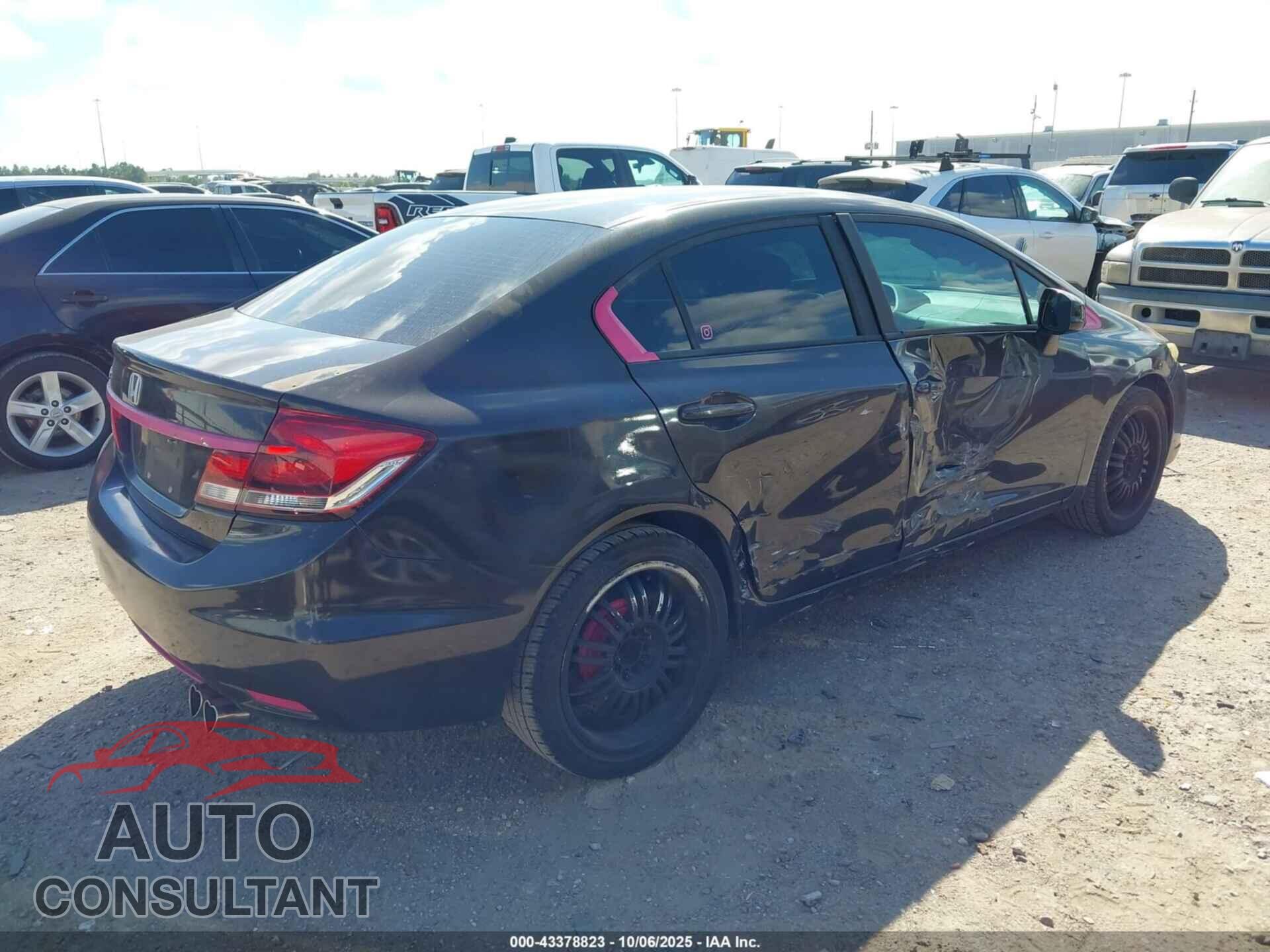 HONDA CIVIC 2013 - 19XFB2F50DE262018