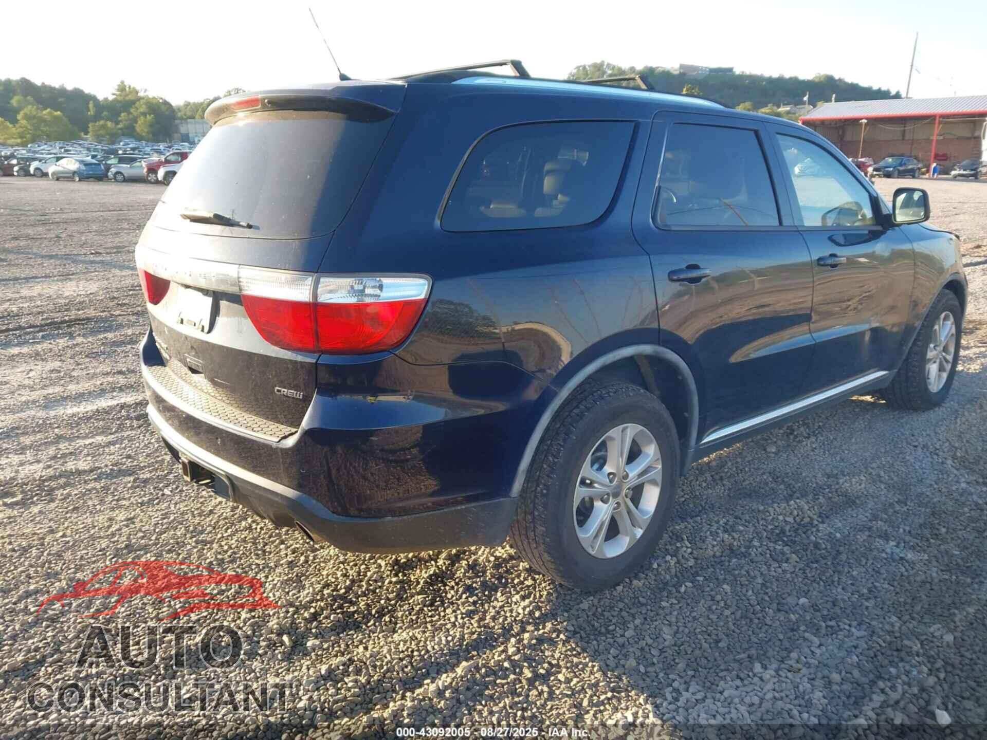 DODGE DURANGO 2012 - 1C4SDJDT2CC163534