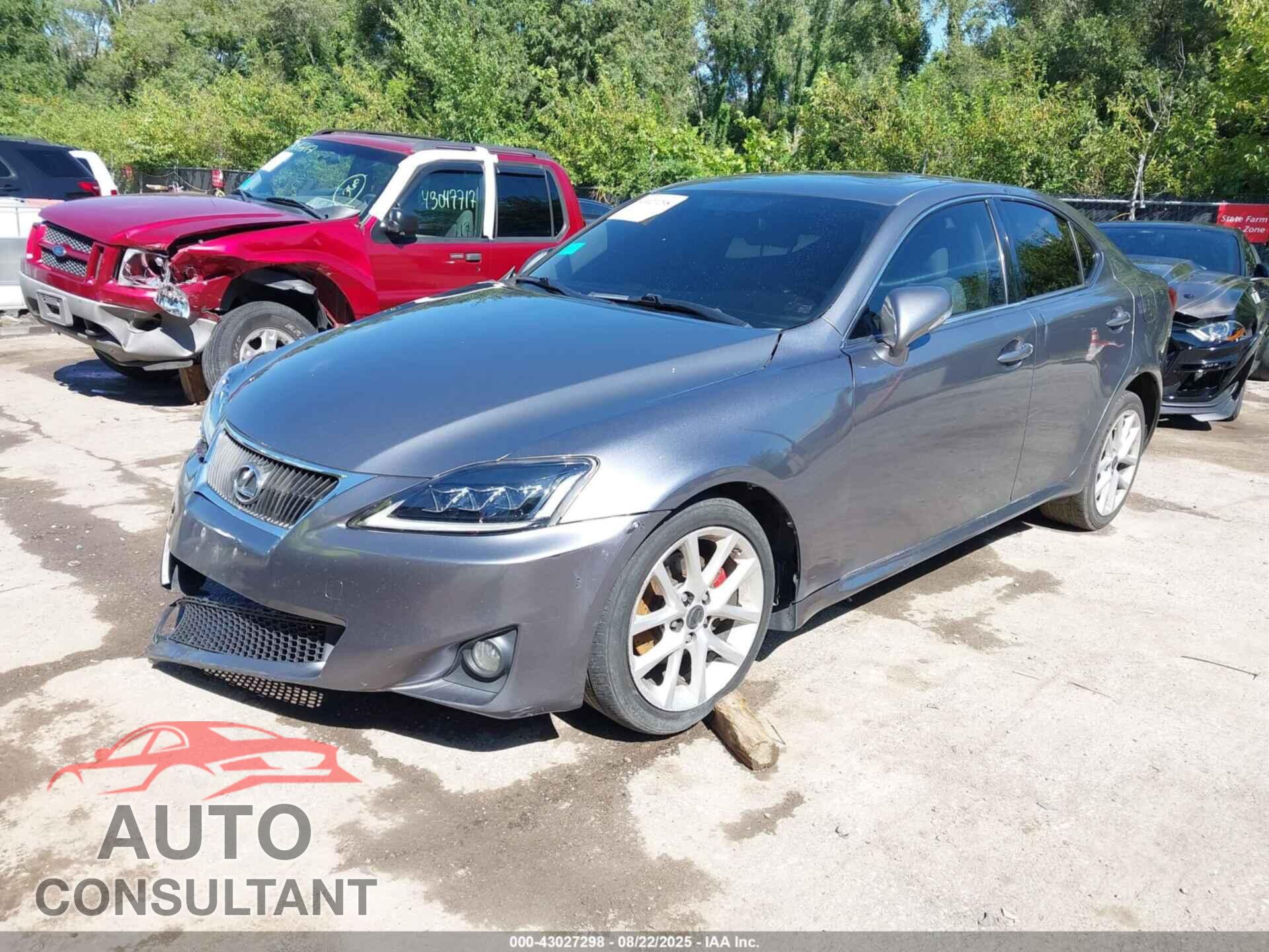 LEXUS IS 250 2012 - JTHCF5C27C5056495