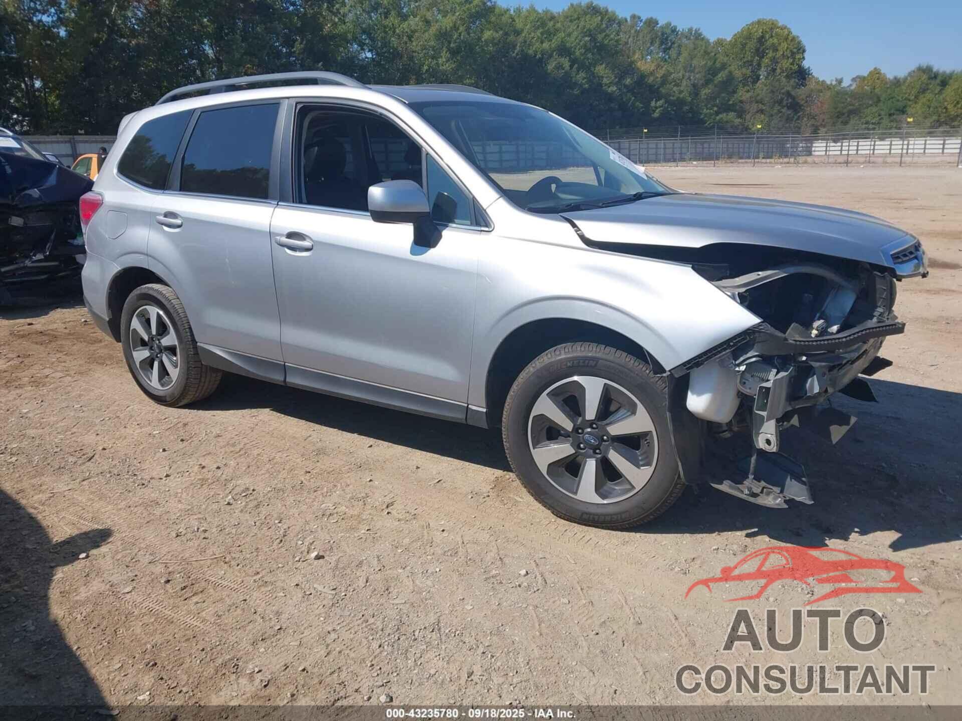 SUBARU FORESTER 2017 - JF2SJAJC0HH445373