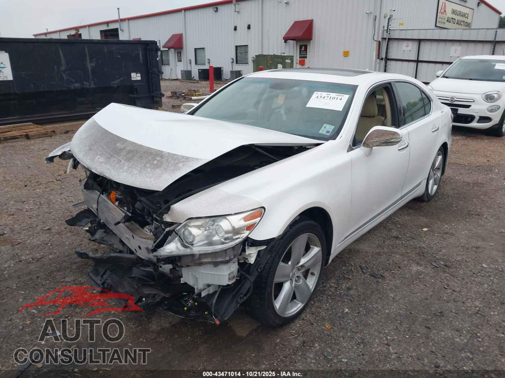 LEXUS LS 460 2010 - JTHBL5EF8A5097459