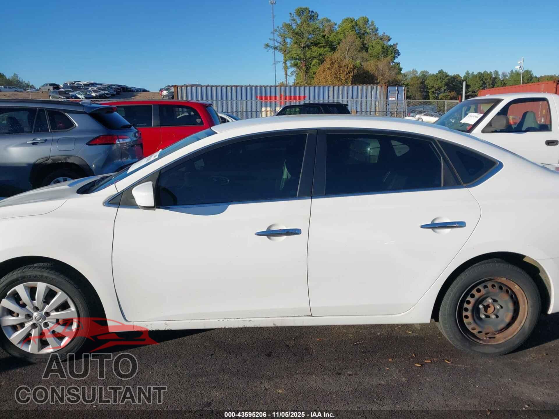 NISSAN SENTRA 2017 - 3N1AB7AP3HL654043