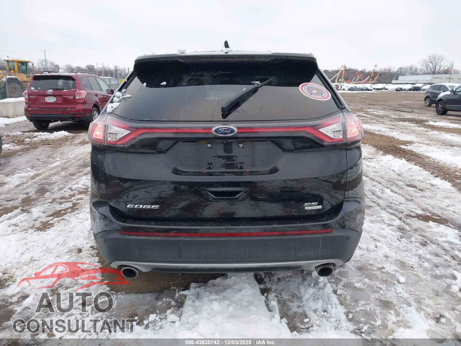 FORD EDGE 2015 - 2FMTK3J97FBB45450