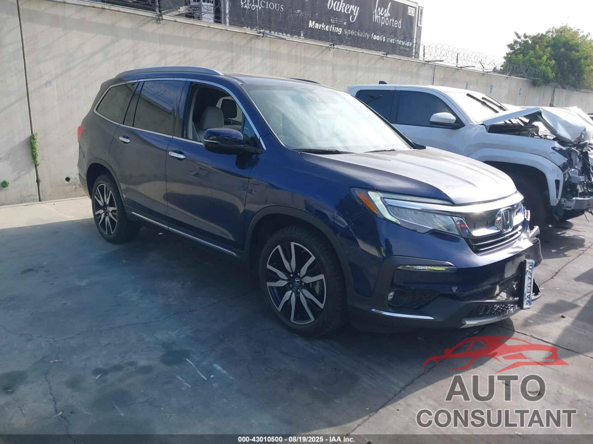 HONDA PILOT 2022 - 5FNYF5H95NB017211