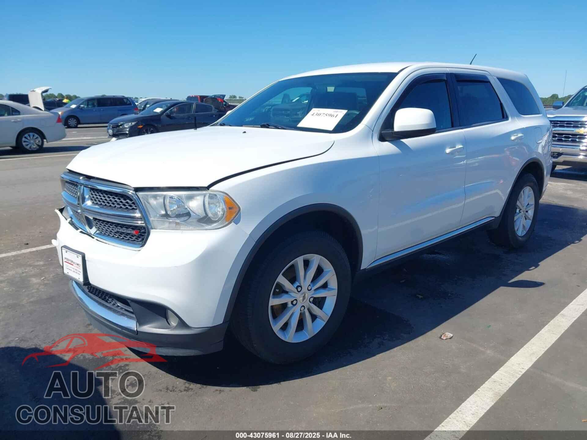 DODGE DURANGO 2013 - 1C4RDHAG6DC584320