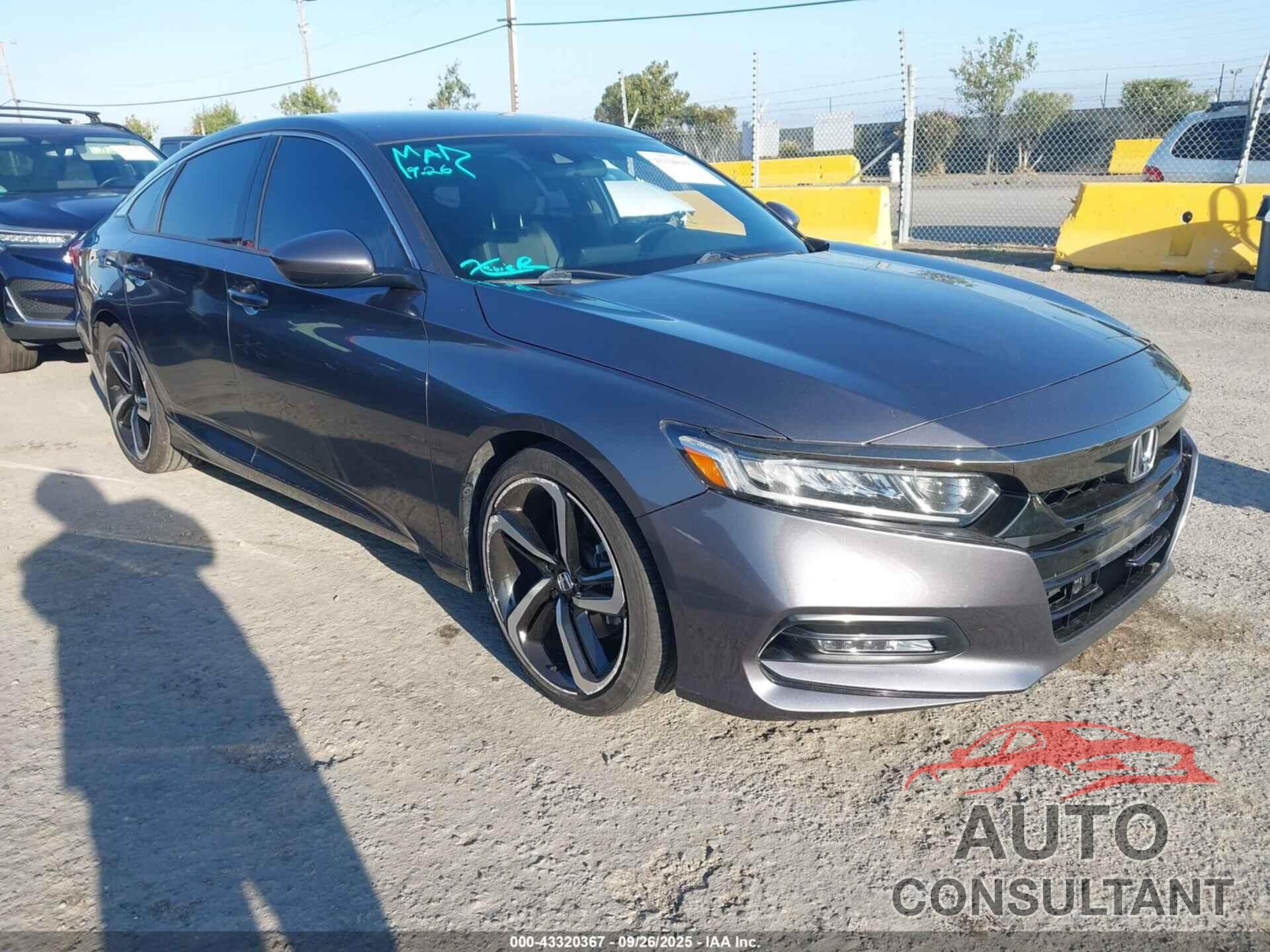 HONDA ACCORD 2019 - 1HGCV1F30KA022276