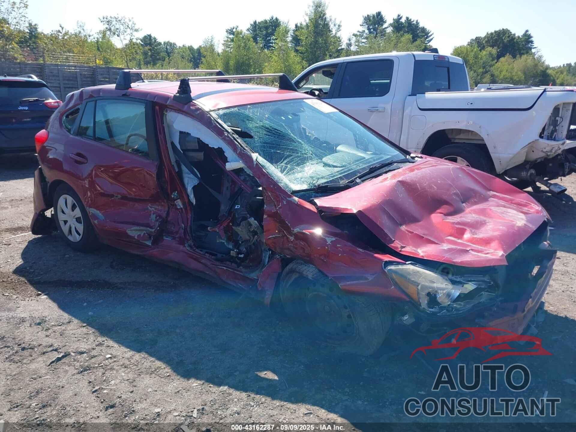 SUBARU IMPREZA 2015 - JF1GPAA64FG271443