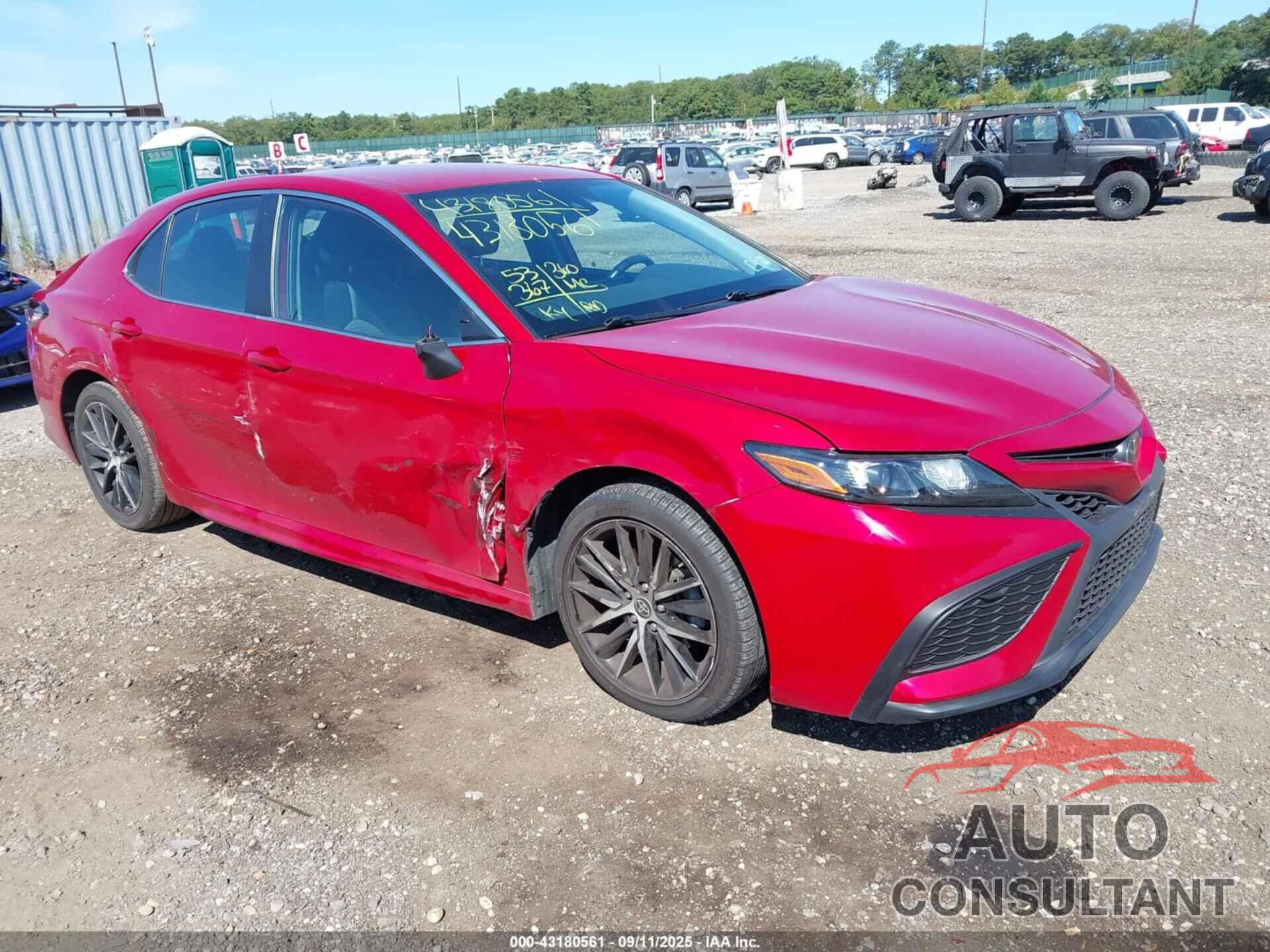 TOYOTA CAMRY 2022 - 4T1G11AK7NU030979