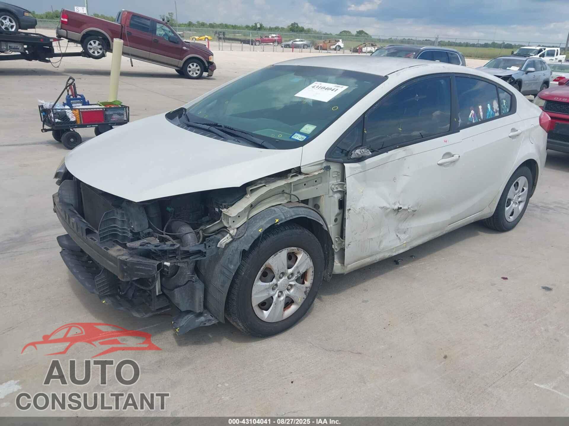 KIA FORTE 2014 - KNAFK4A60E5130303