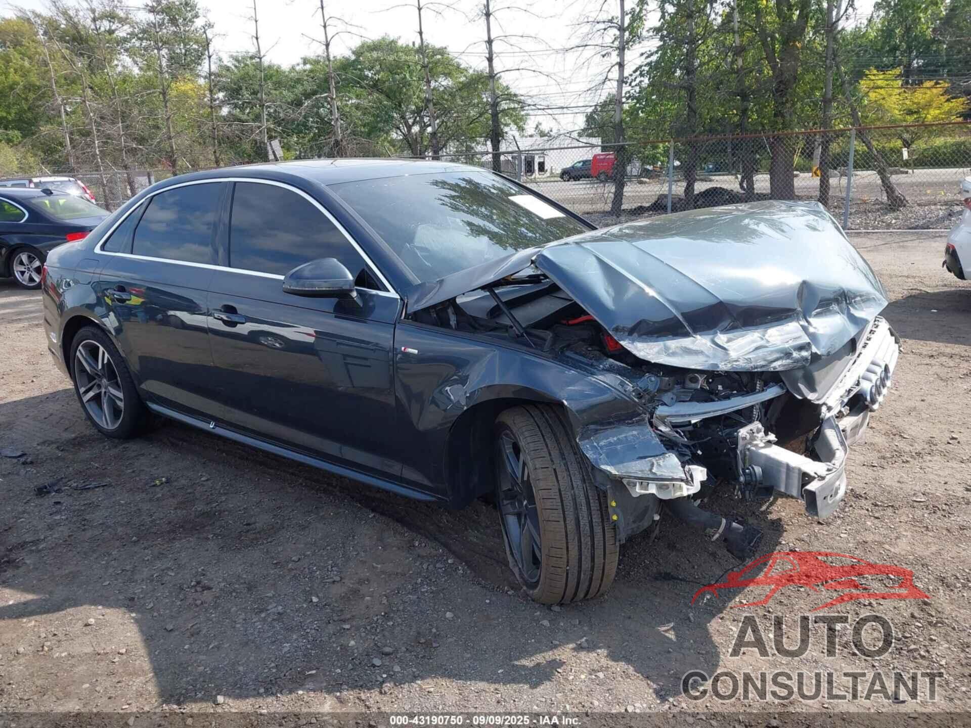 AUDI A4 2017 - WAUENAF42HN063510