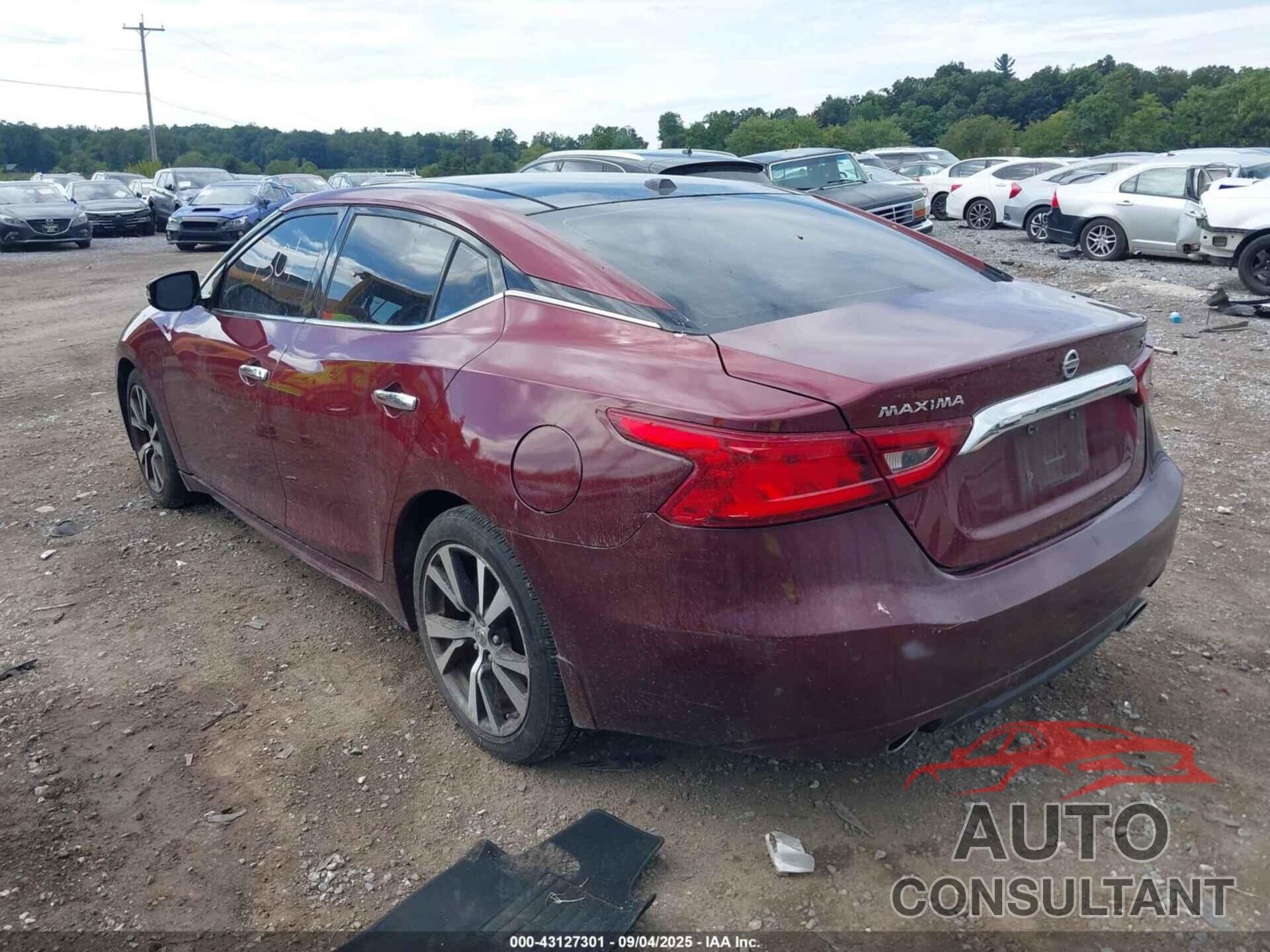 NISSAN MAXIMA 2017 - 1N4AA6AP6HC440322
