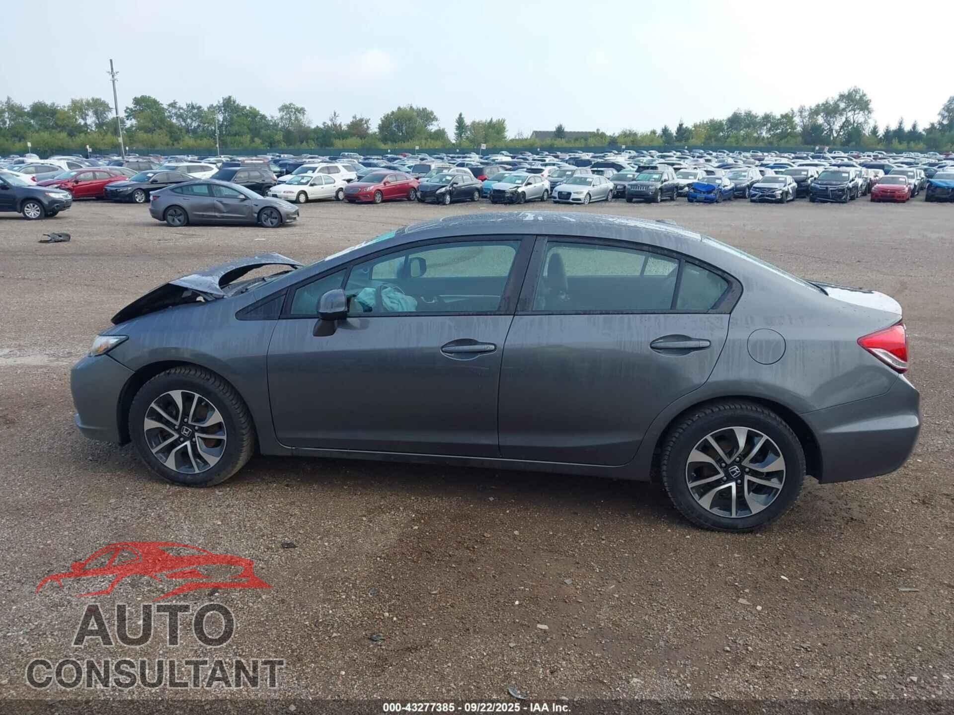 HONDA CIVIC 2013 - 19XFB2F96DE072615