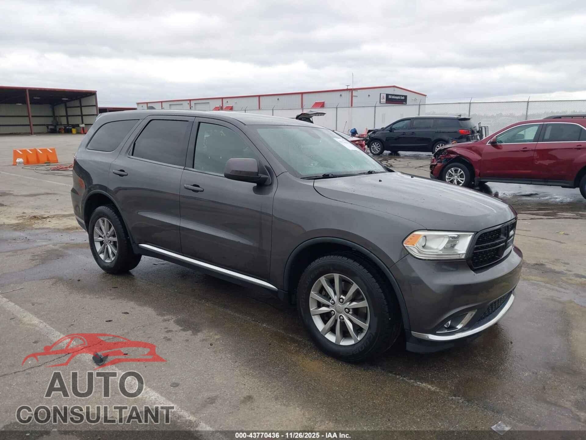 DODGE DURANGO 2016 - 1C4RDJFG0GC460614