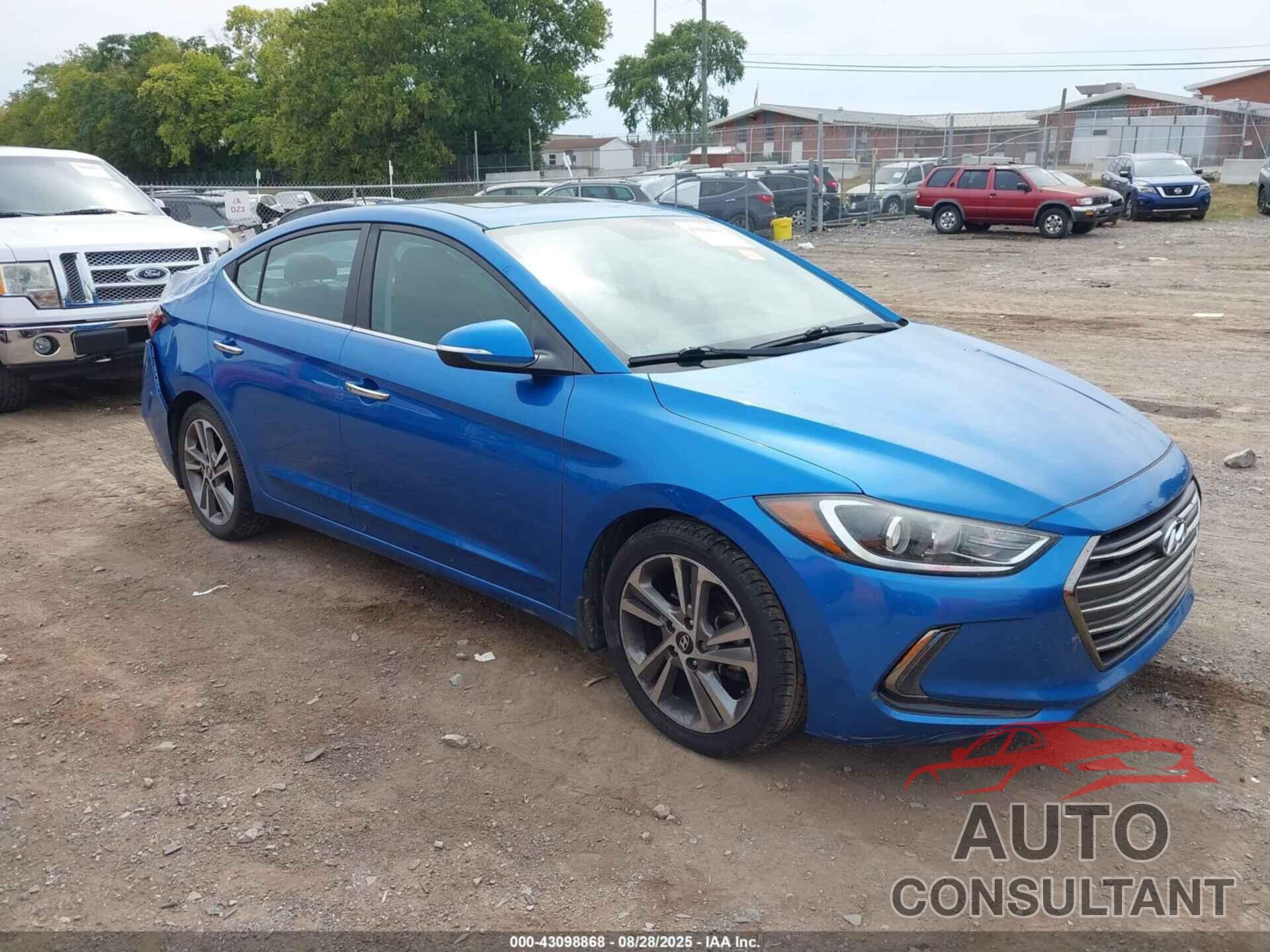 HYUNDAI ELANTRA 2017 - 5NPD84LF2HH132158